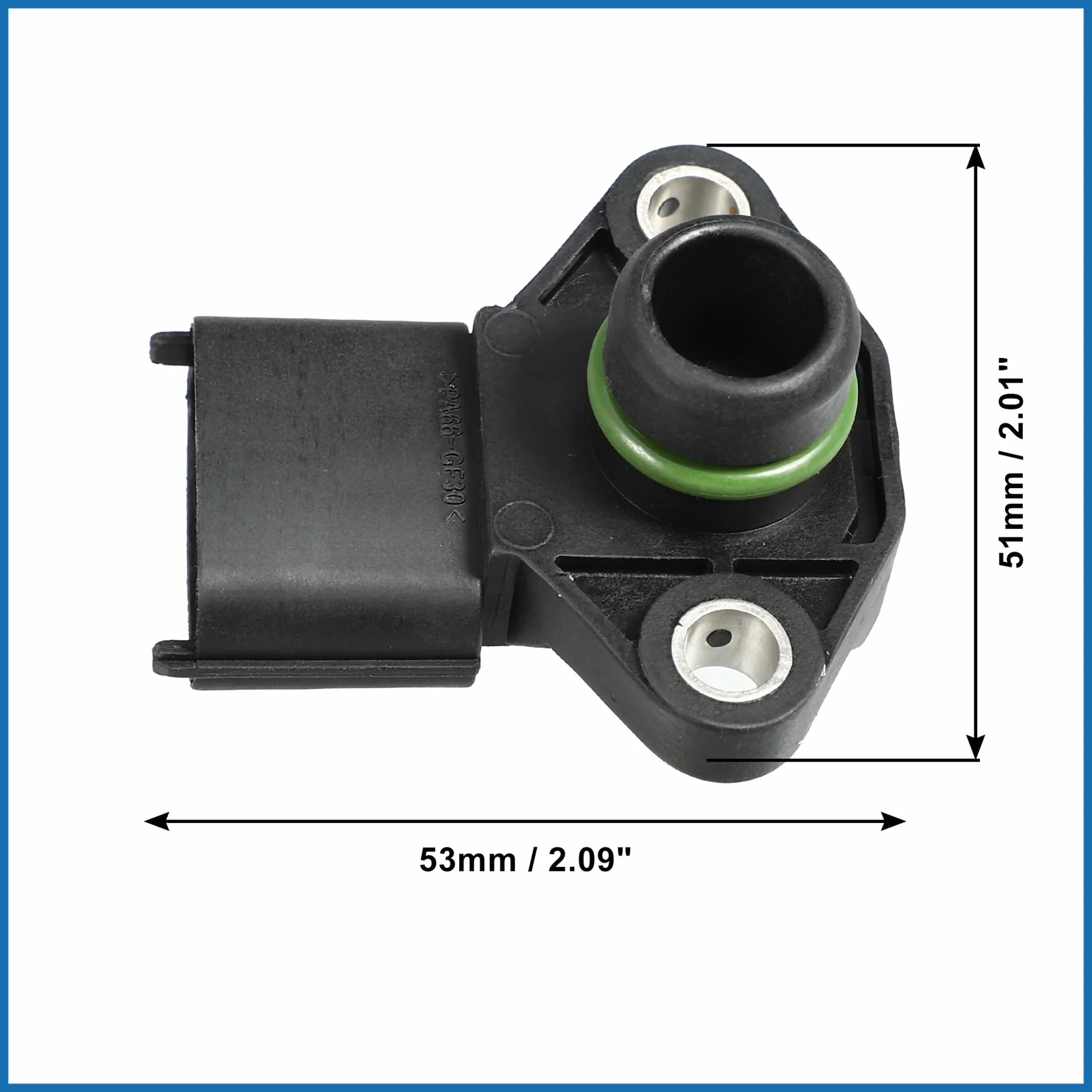 Sensore MAP ABSOPRO per HYUNDAI 39300-2A600 Plastica Metallo