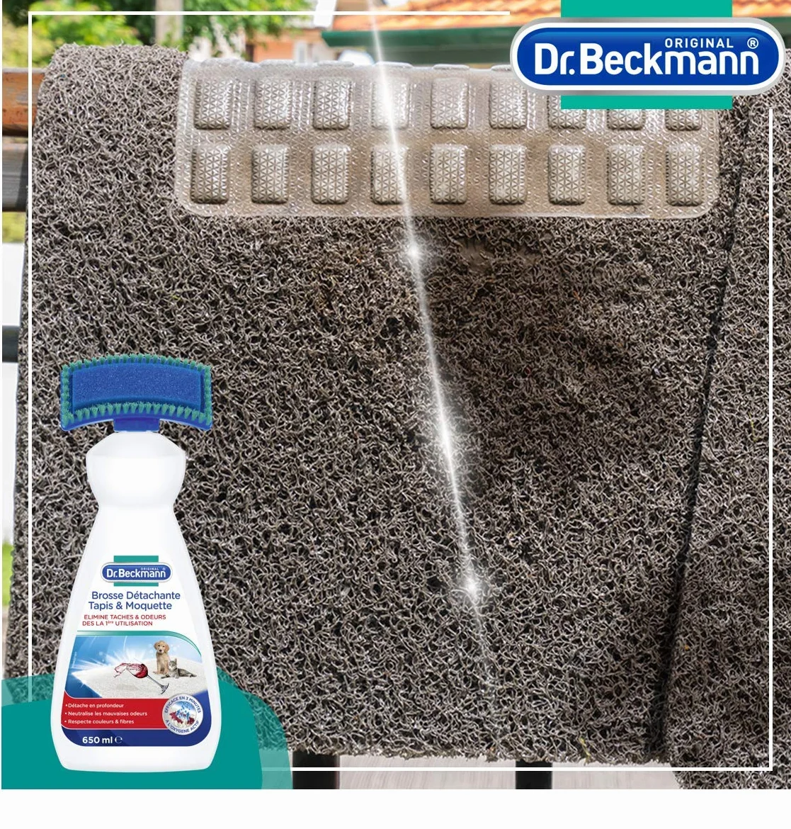 Dr Beckmann Active Spazzola detergente per tappeti e moquette