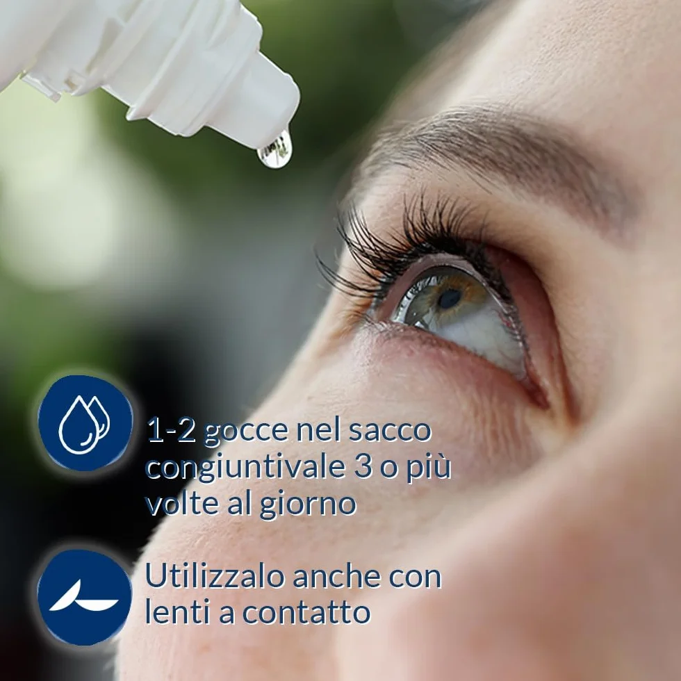 Fidia Farmaceutici MERAMIRT Collirio Soluzione Oftalmica Sterile Ipromellosa Inositolo 8 ml