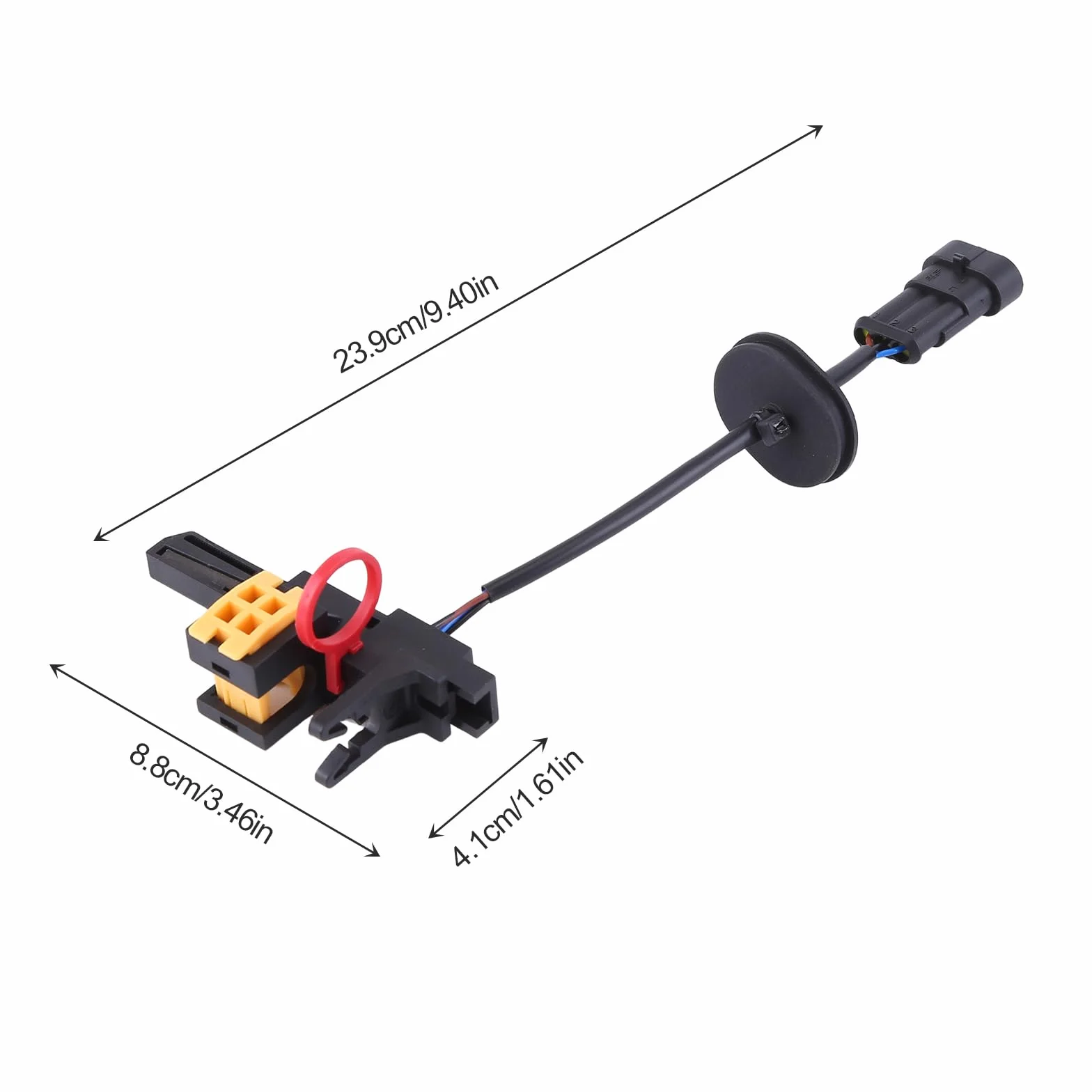 iSpchen Stop Start Sensore di posizione del cambio 55228312 Compatibile con Alfa Romeo Giulietta Sensore di posizione del cambio Start Stop Sensore di posizione della leva del cambio a 3 pin 55228312