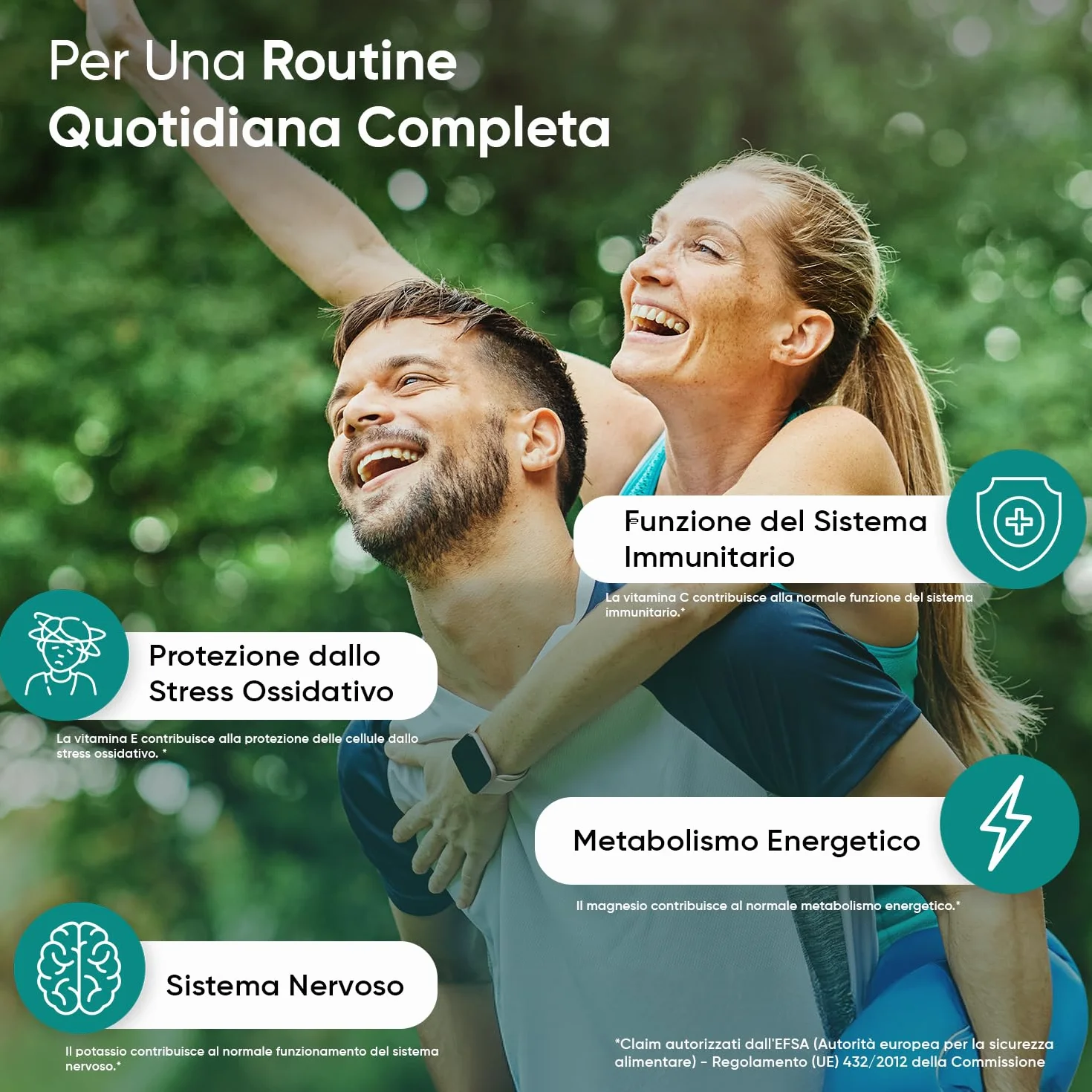 Multivitaminico Completo 400 Micro Compresse Vegane 27 Ingredienti Essenziali Uomo Donna Vitamine A B C D E K Ferro Zinco Potassio