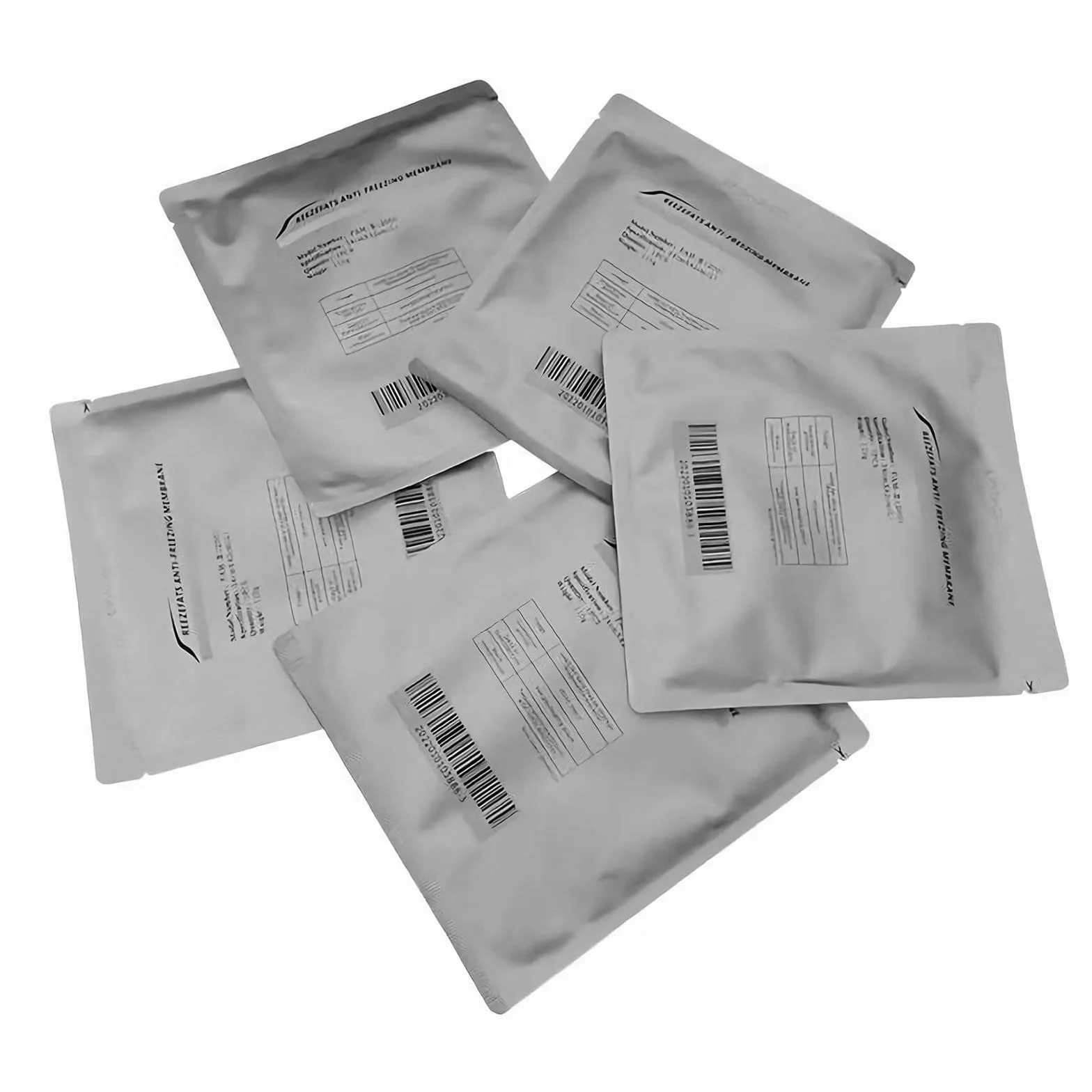 Lazzybeauty Membrana Antigelo Grande, Grado Medico, Pads per Criolipolisi per Dispositivi Cryo, 34x42 cm, 110g, 10 Pezzi