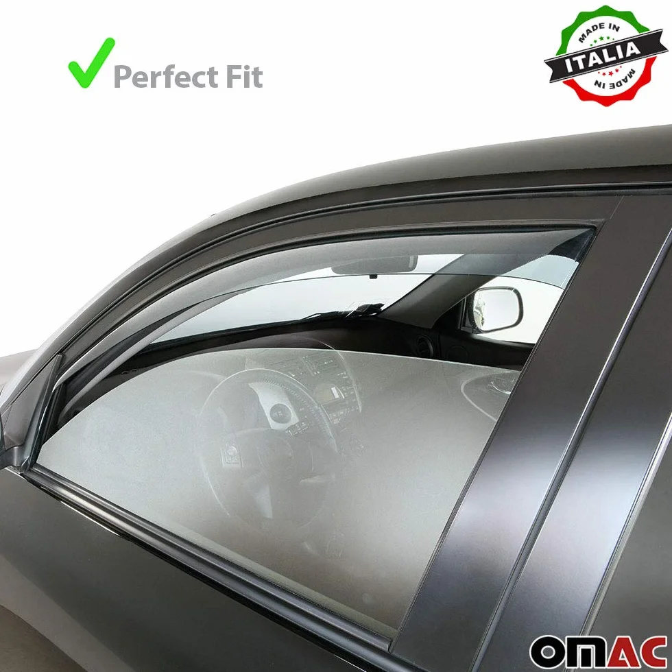 Deflettore antivento compatibile con Mercedes Sprinter W906 2006-2019 acrilico scuro 2X