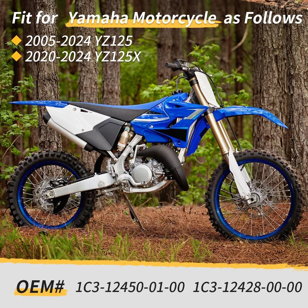 Kit Albero Girante Pompa Acqua per Yama-ha YZ125 YZ125X 2005-2024