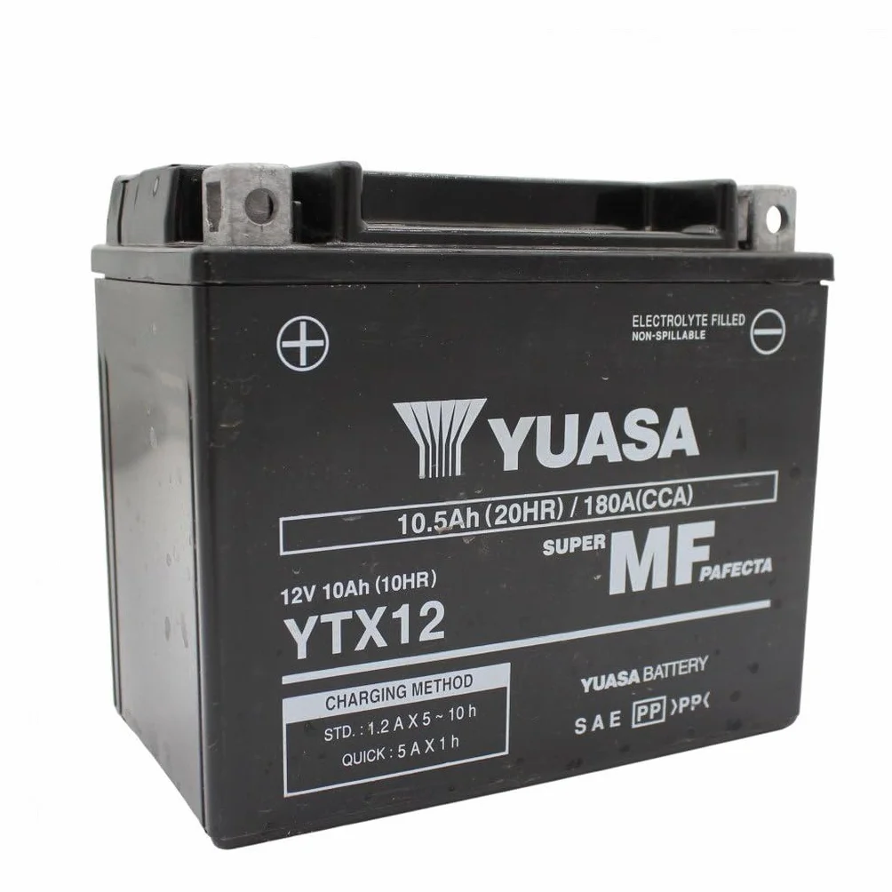Yuasa YTX12 batteria moto 12V precaricata sigillata