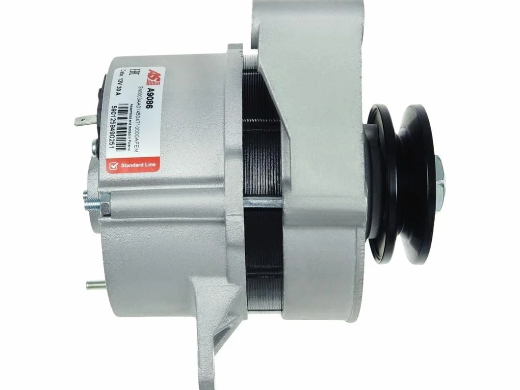 AS-PL Alternatore A9086 30A con puleggia Compatibilità con CITROËN 2CV Sedan Visa Hatchback Méhari Cabrio LNA Hatchback Acadiane Van Dyane Hatchback