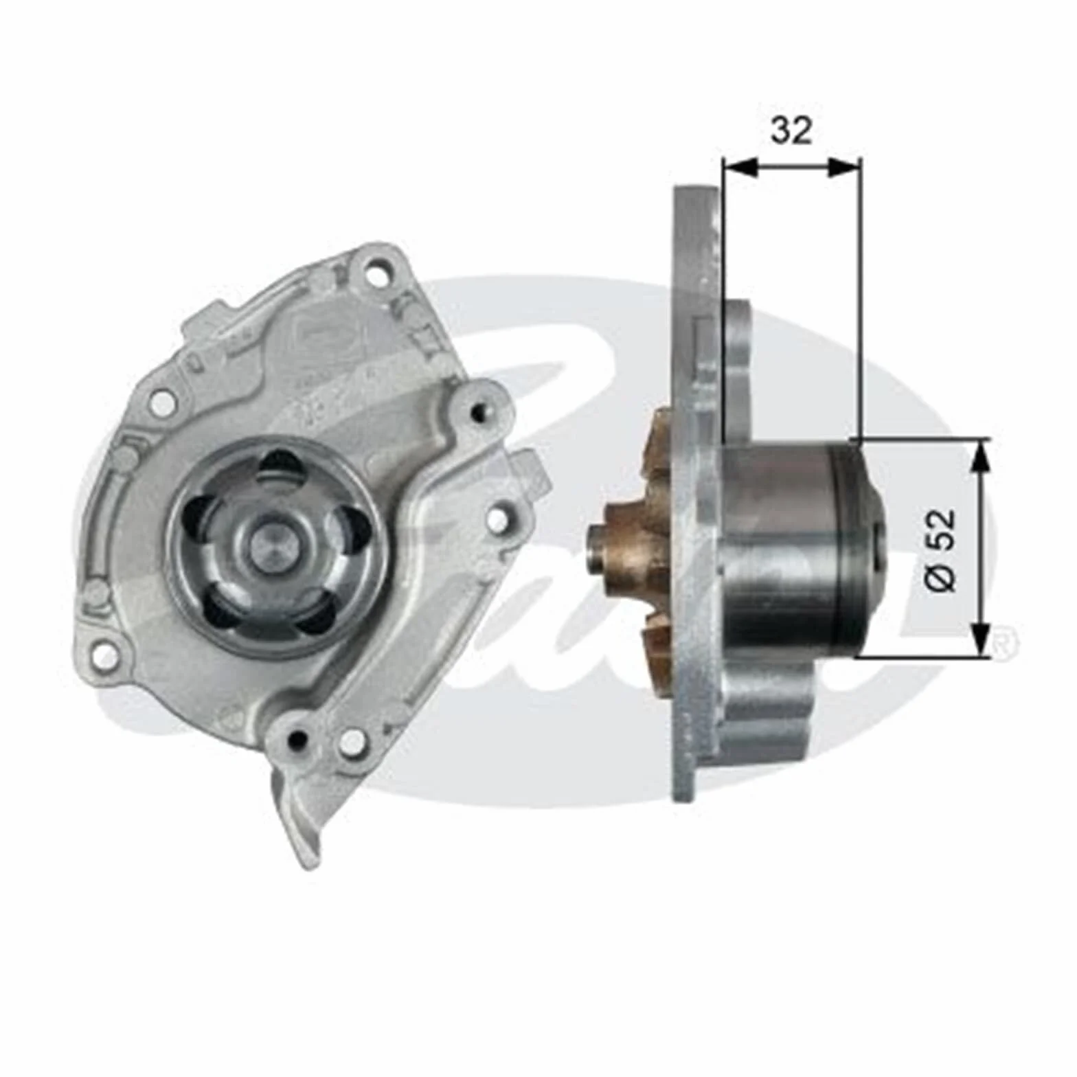 GATES KP15610XS Kit cinghia distribuzione pompa acqua N° denti: 133 26 mm con pompa acqua Compatibilità con RENAULT SCÉNIC II JM0/1 MEGANE II BM0/1, CM0/1 LAGUNA II BG0/1 GRAND SCÉNIC II JM0/1