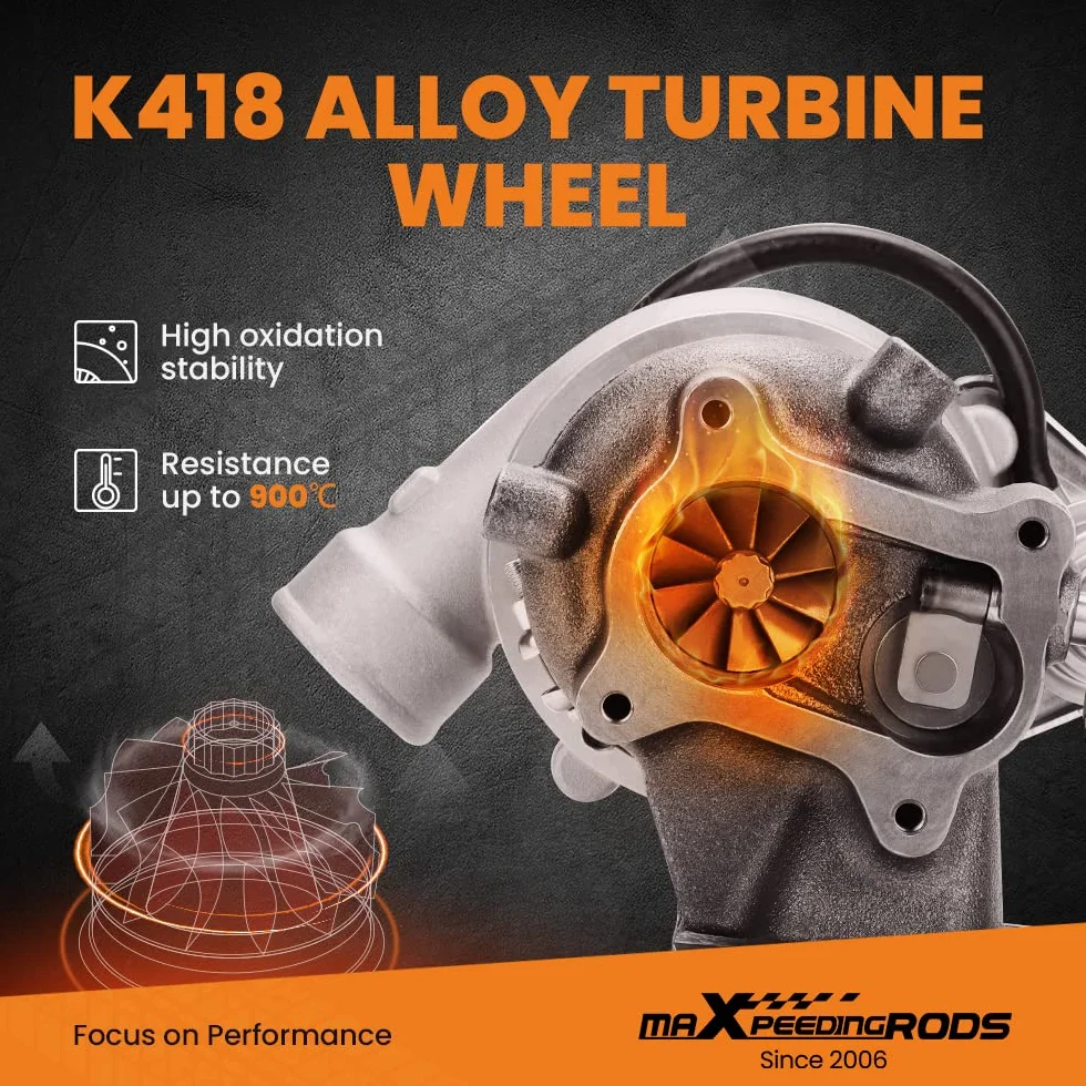 maXpeedingrods Turbocompressore CT20 Turbo per motore 2L-T per Toyota 4 Runner Hiace LANDCRUISER 2.4L per Toyota Hilux TD (LN7RNZ) 2LT