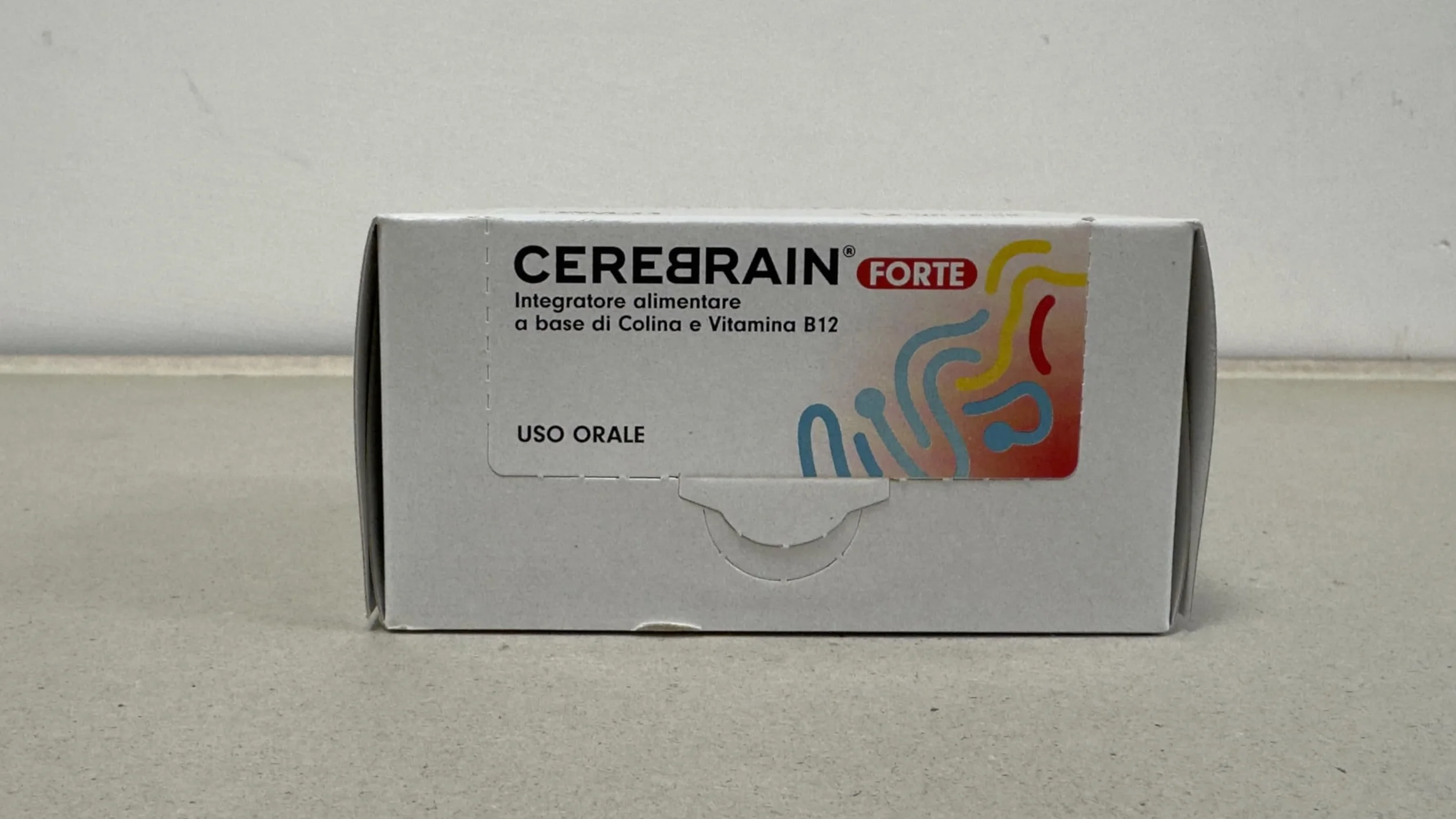 Damor Cerebrain Forte Integratore Alimentare Colina Bitartrato Vitamina B12 12 Flaconcini 15 ml