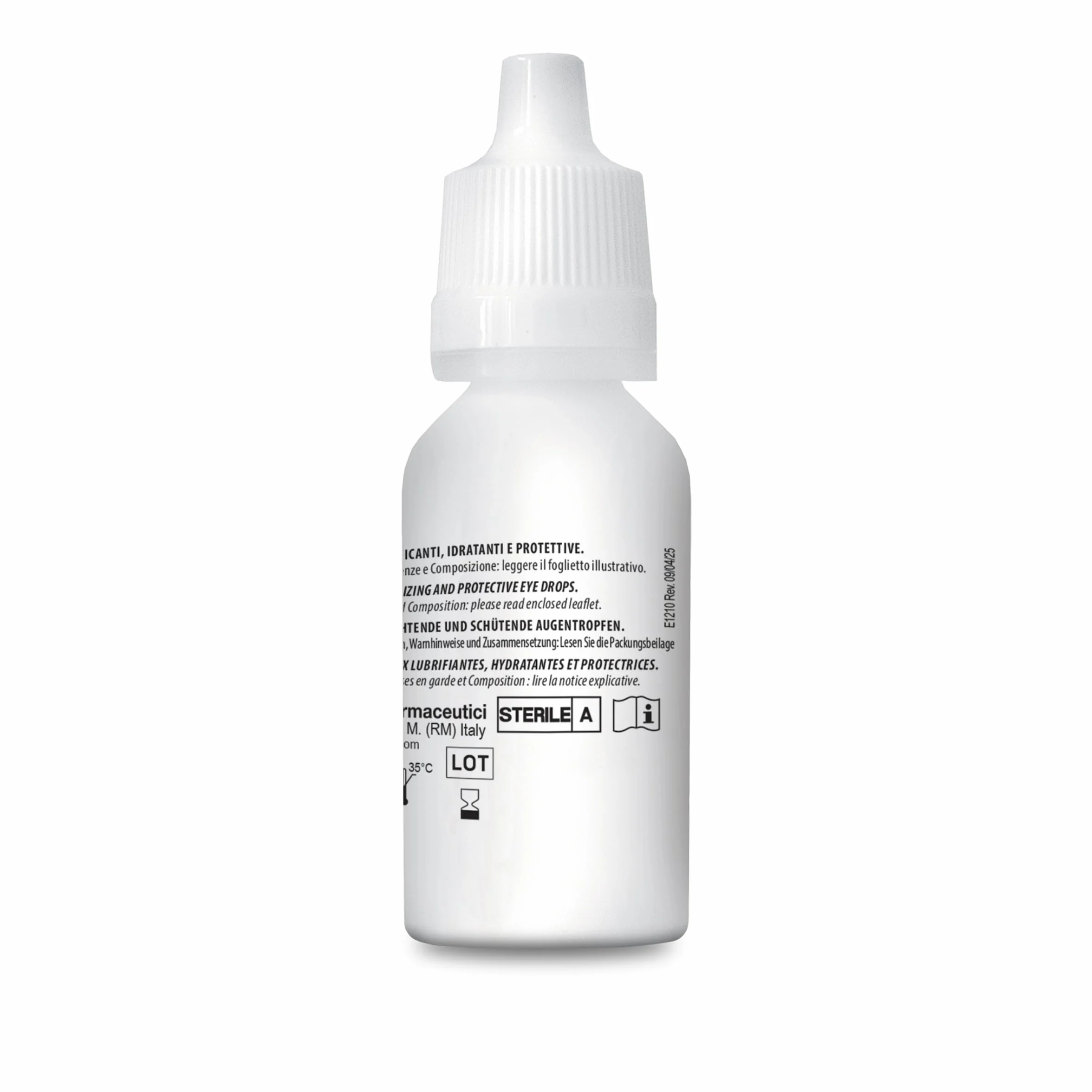 AlovisGel Liquid-Gel 3in1 Collirio Sterile Lubrificante Idratante Rinfrescante per Occhi Secchi con Acido Ialuronico e Aloe Vera 10 ml