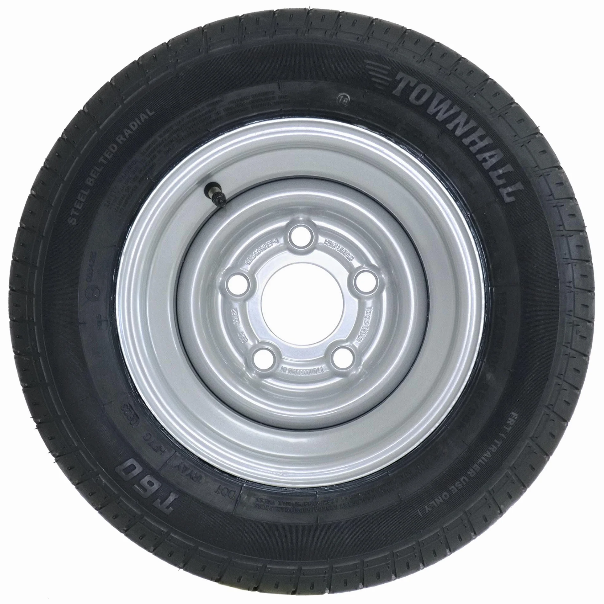 Rimorchio ruota completa 195/55 R10C 98/96N M+S cerchione 6Jx10H2 5x112 ET-4 Trailer Caravan
