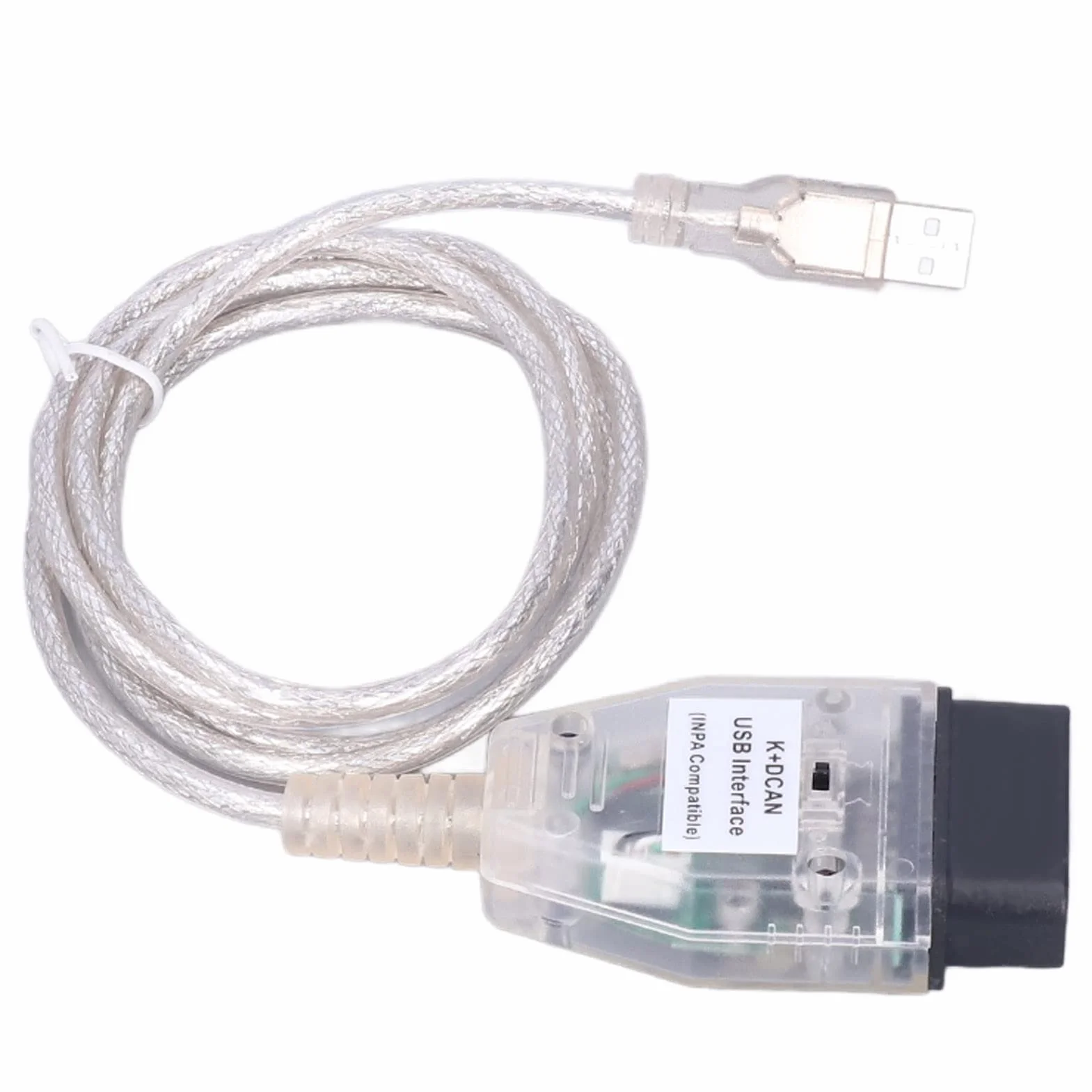 Cavo USB K+DCAN OBD2 Diagnostico Auto per Programmazione Driver