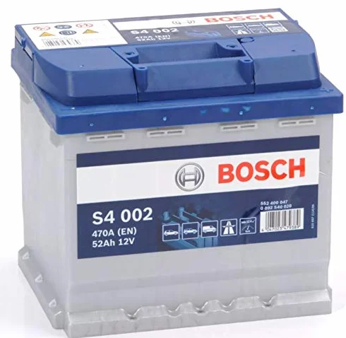 Batteria d'avviamento auto Bosch S4 002 52Ah 470A - COD. 0092S40020-25