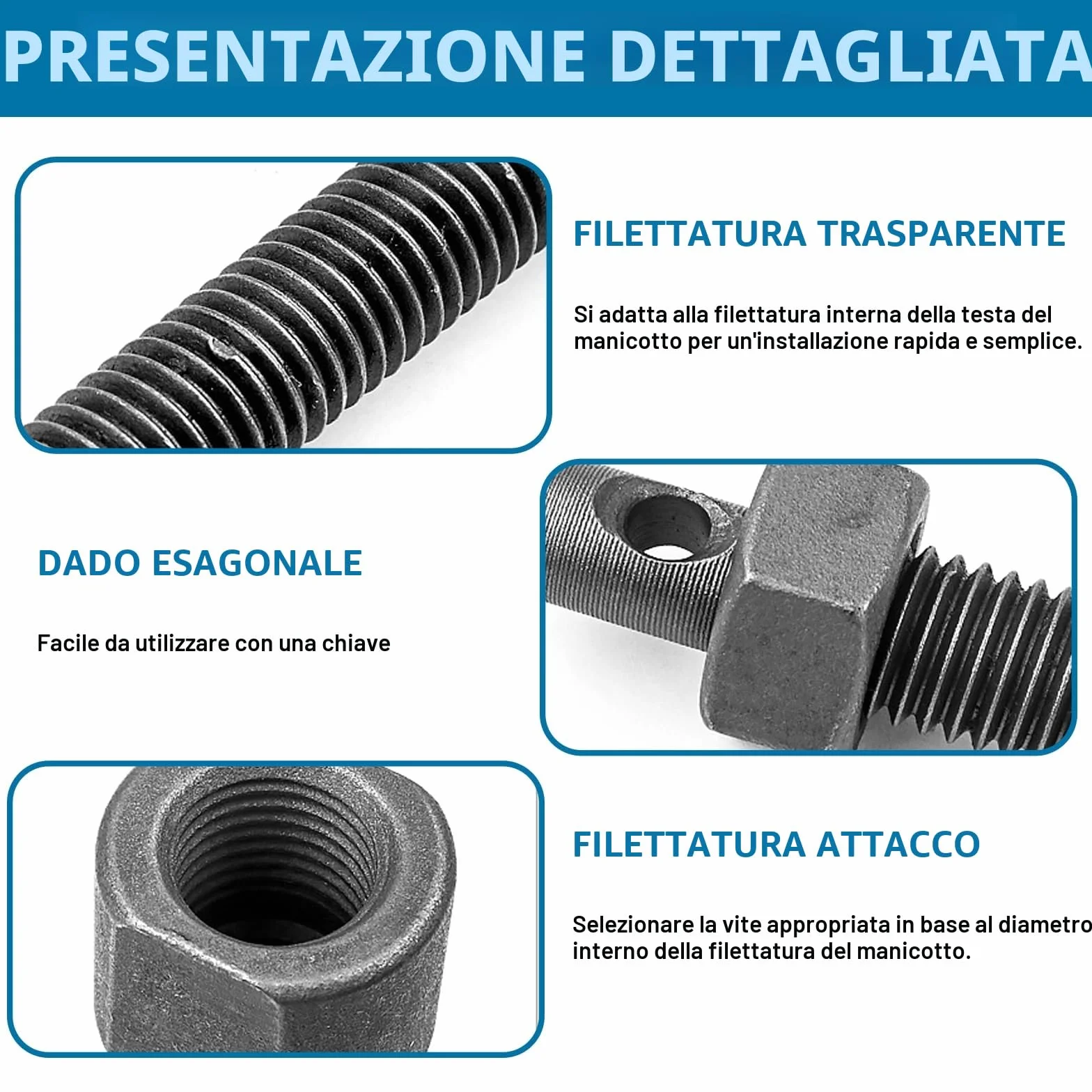 BORDEAG 12 Pezzi Kit Estrattore per Cuscinetti Interni per Moto 9-30 Mm Nero