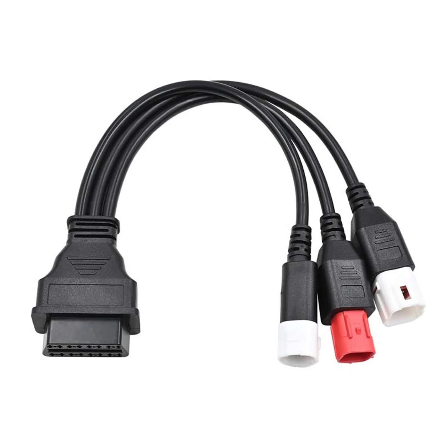 Cavo di diagnosi OBD2 3 in 1 per moto Yamaha, cavo adattatore OBDII a 3 4 6 pin