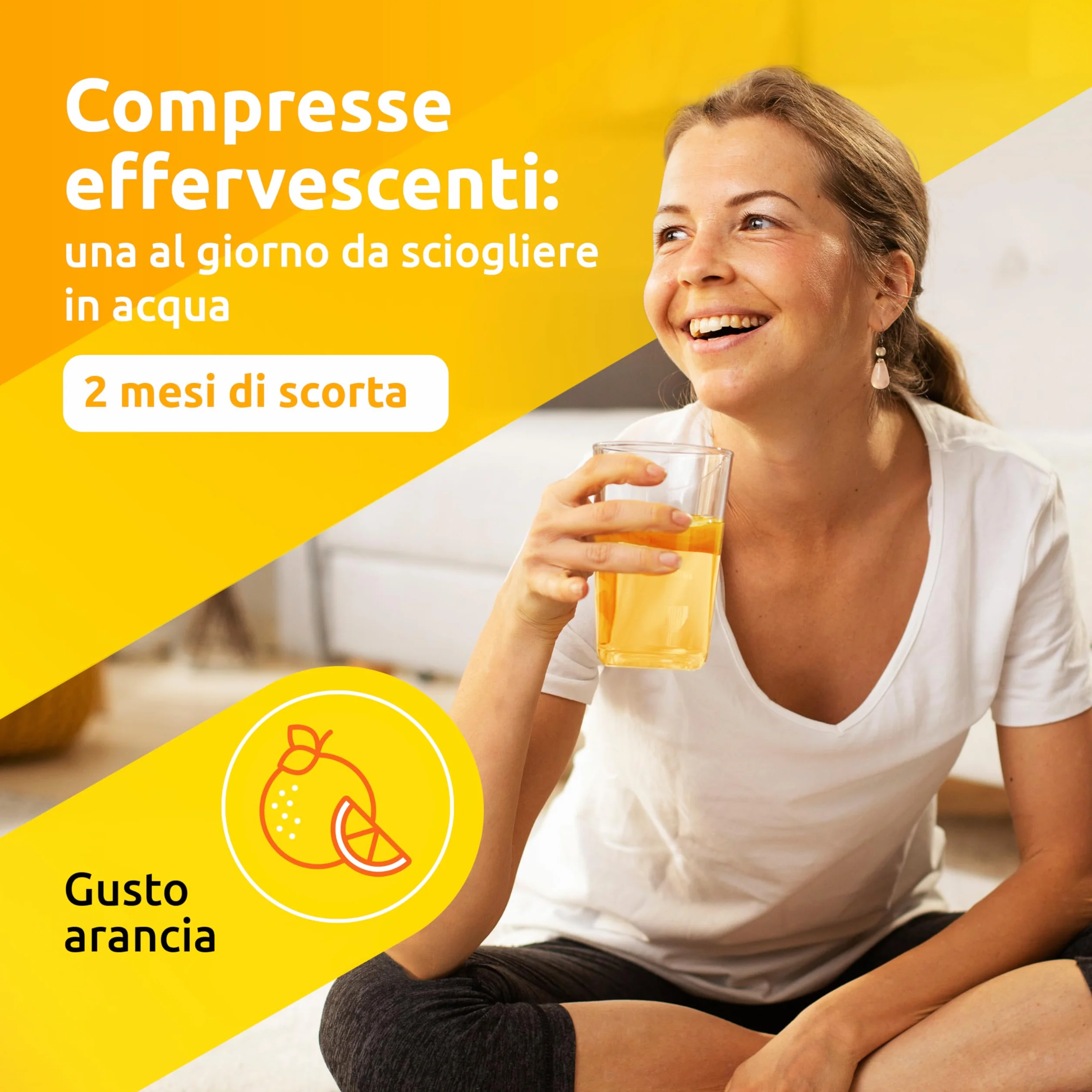 Supradyn Ricarica Multivitaminico Completo Vitamine e Minerali per Adulti, 60 Compresse Effervescenti