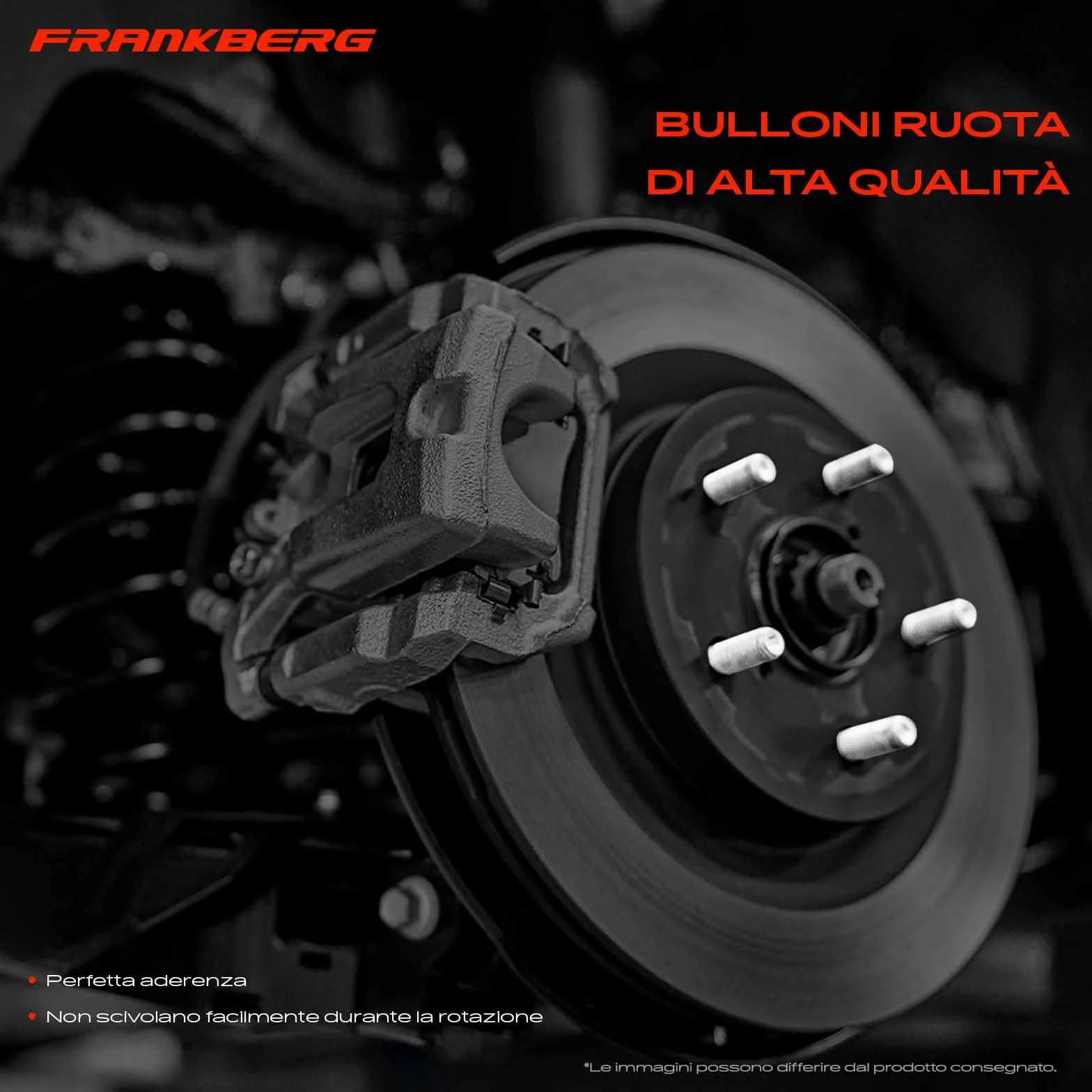 Frankberg 10x Bulloni per ruota Vite ruota M14x1.5 Compatibile con Q7 Transporter V 2002-Hetue