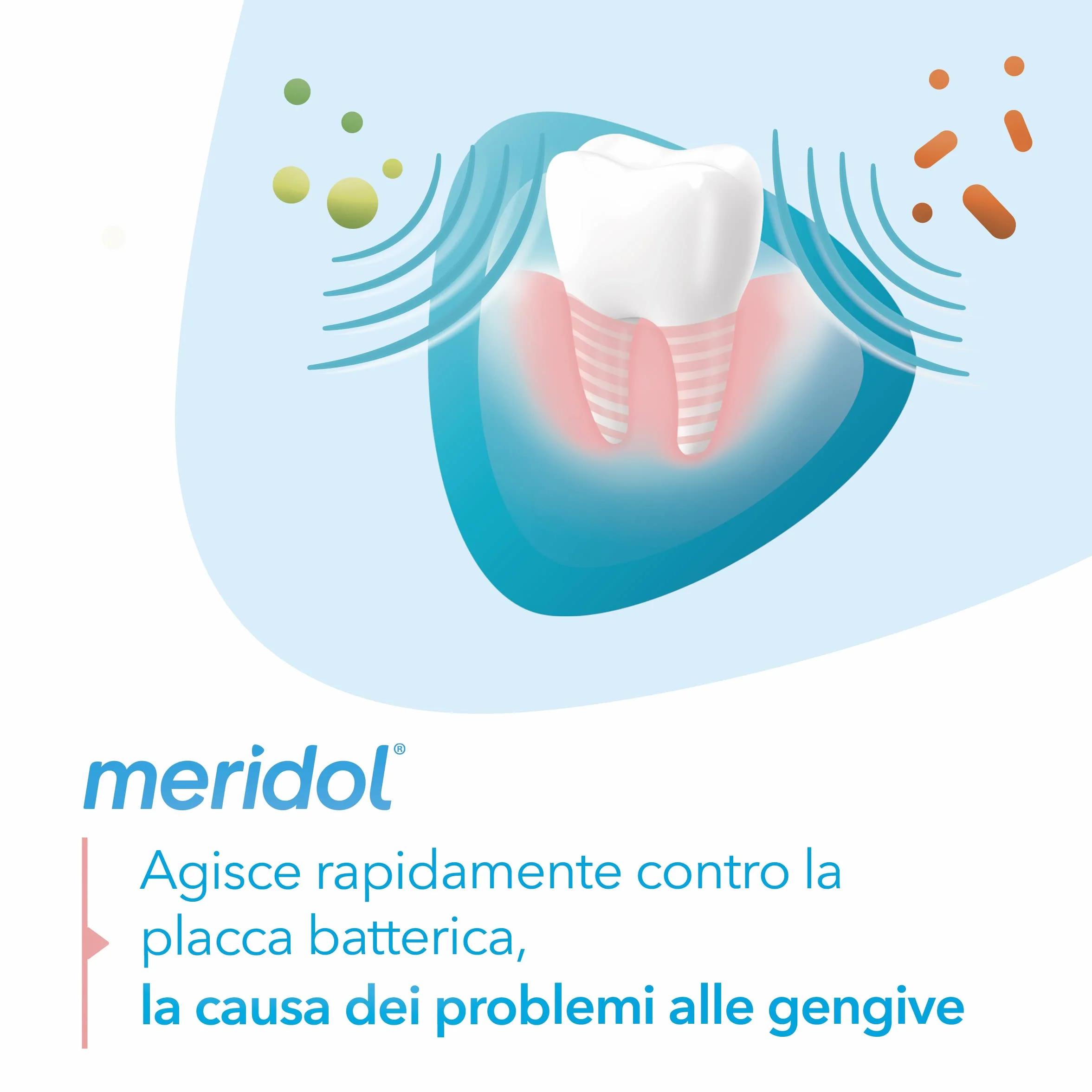 meridol Dentifricio Protezione Gengive 2x75ml