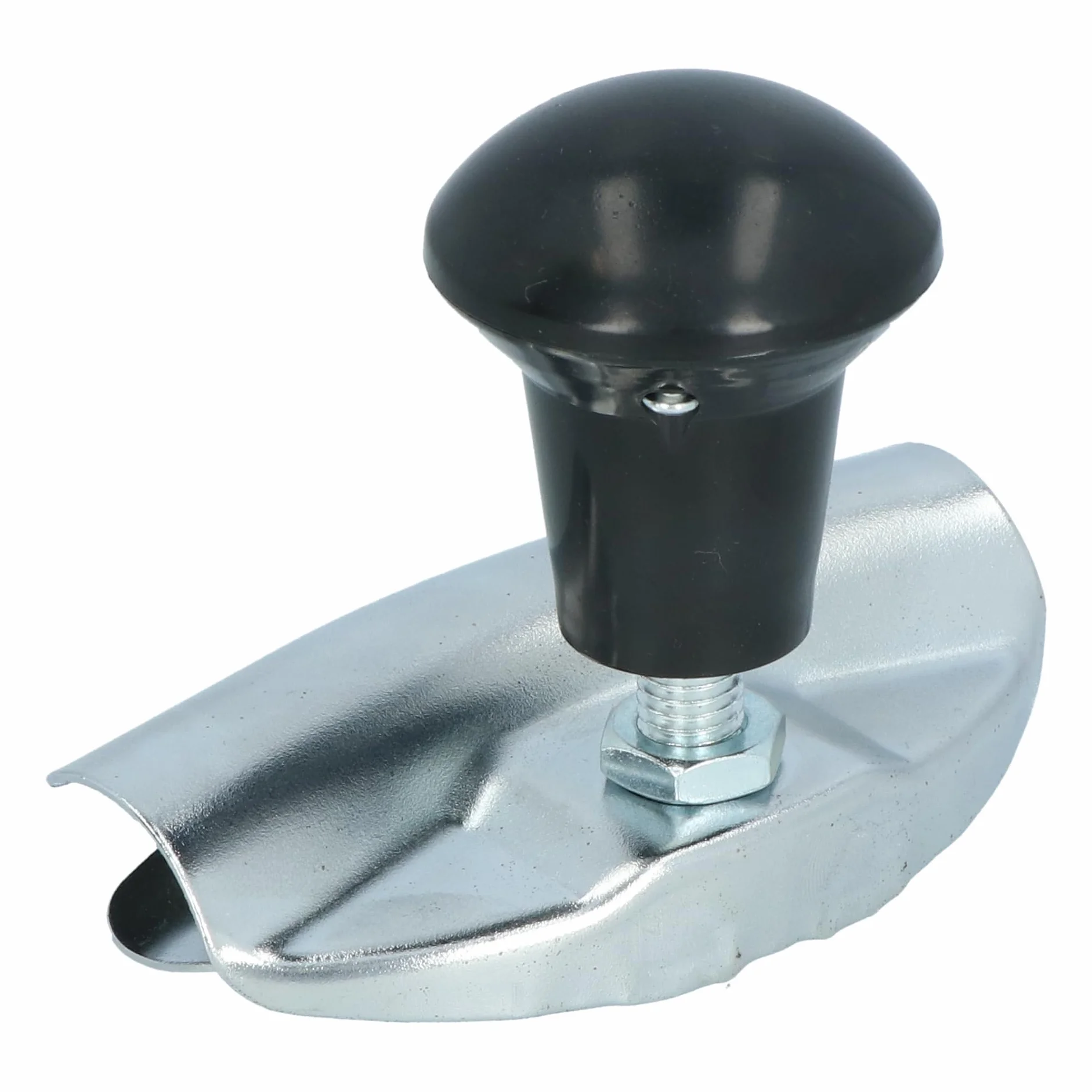 CARPOINT Pomello volante nero cromo 2512701