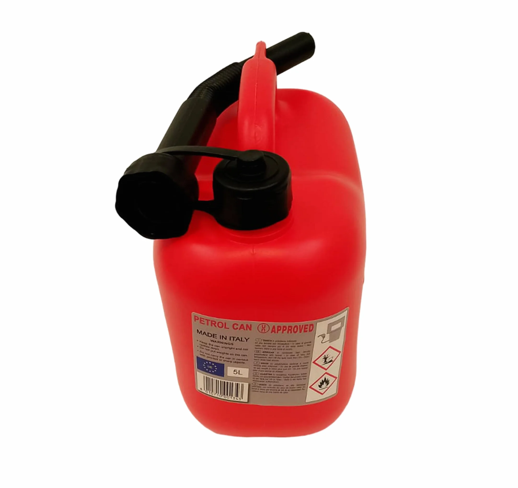 NG NICCOLAI TANICA ROSSA PER BENZINA VARIE MISURE (5 LITRI)