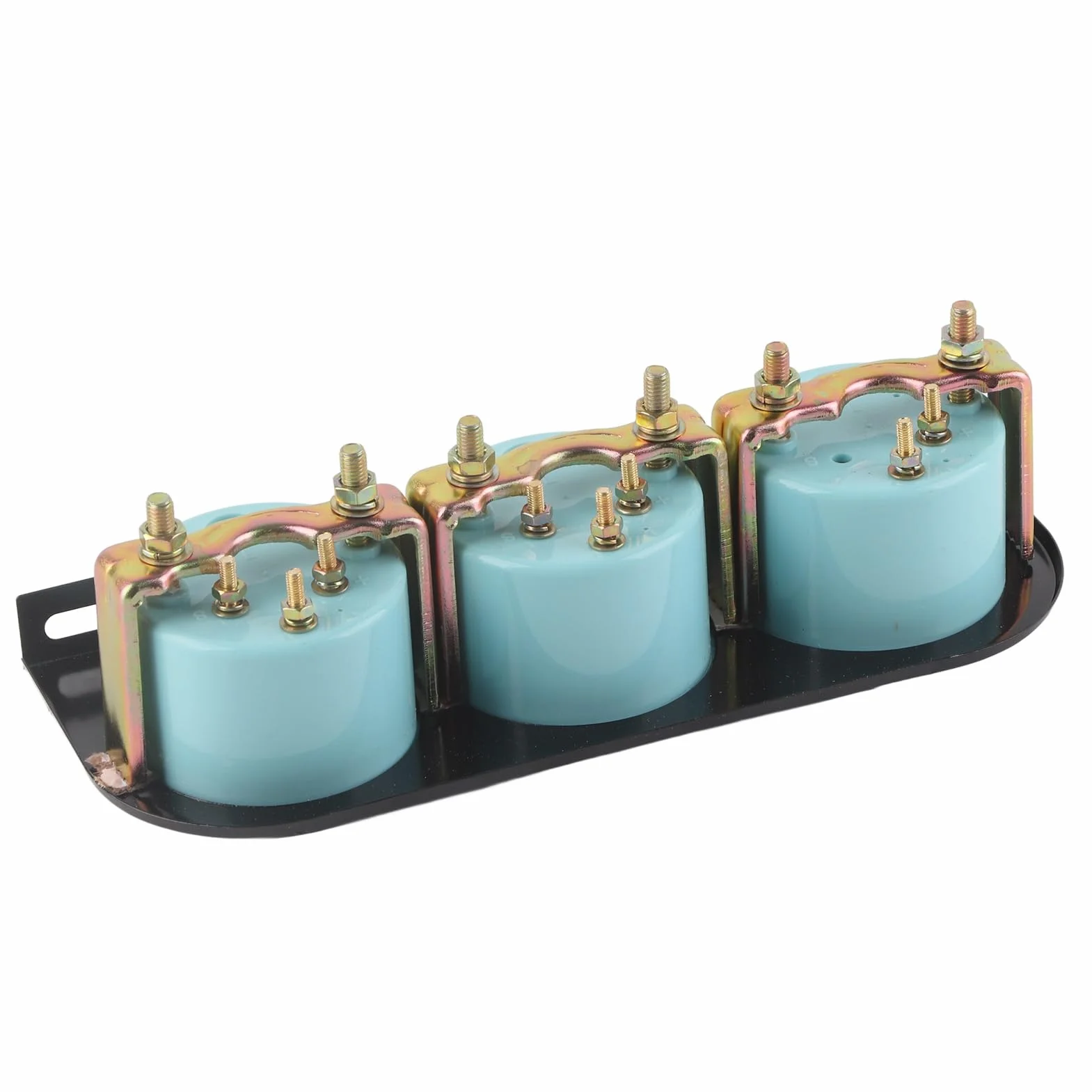 Kit Universale a Triplo Manometro per Auto, KIMISS, Strumento Multifunzione per Pressione Dell'Olio, Strumento KIMISS, Temperatura Dell'acqua, Volt, Misuratore di Pressione Olio