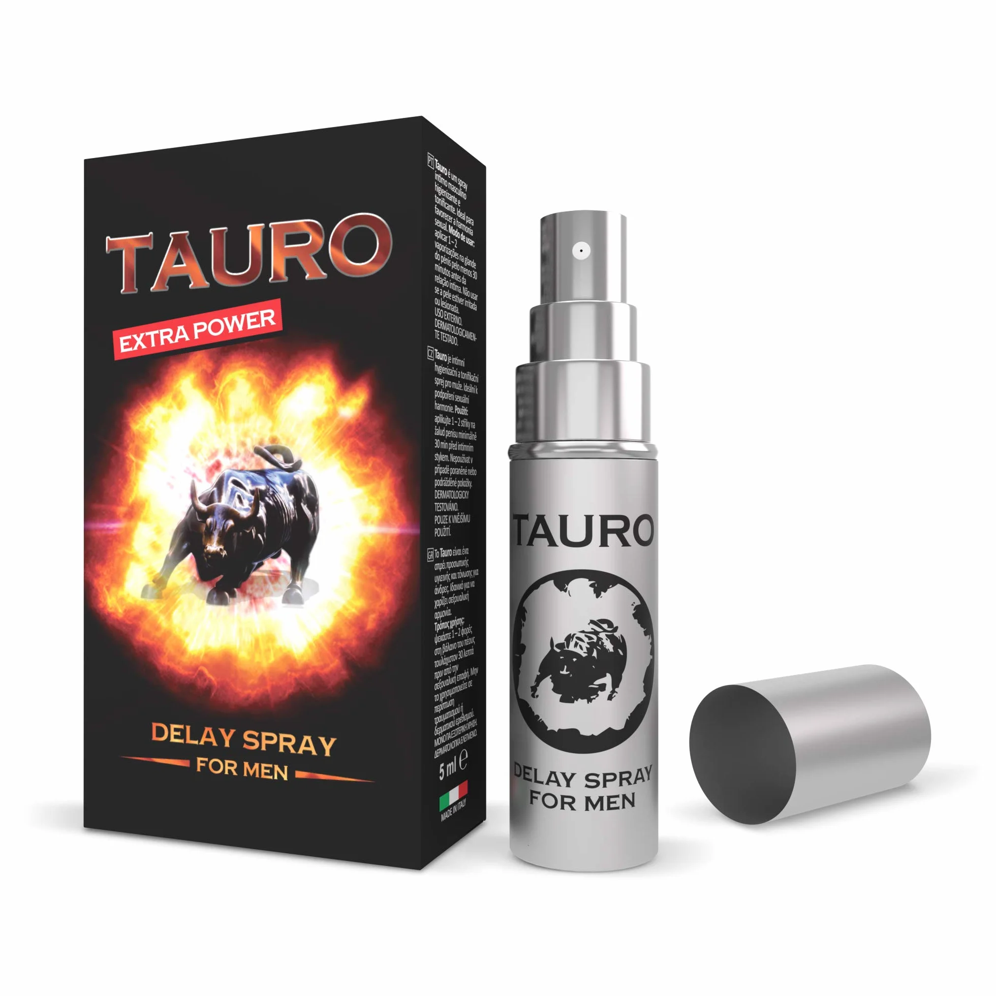 Tauro Extra Power Ritardante Eiaculazione Precoce 5ml