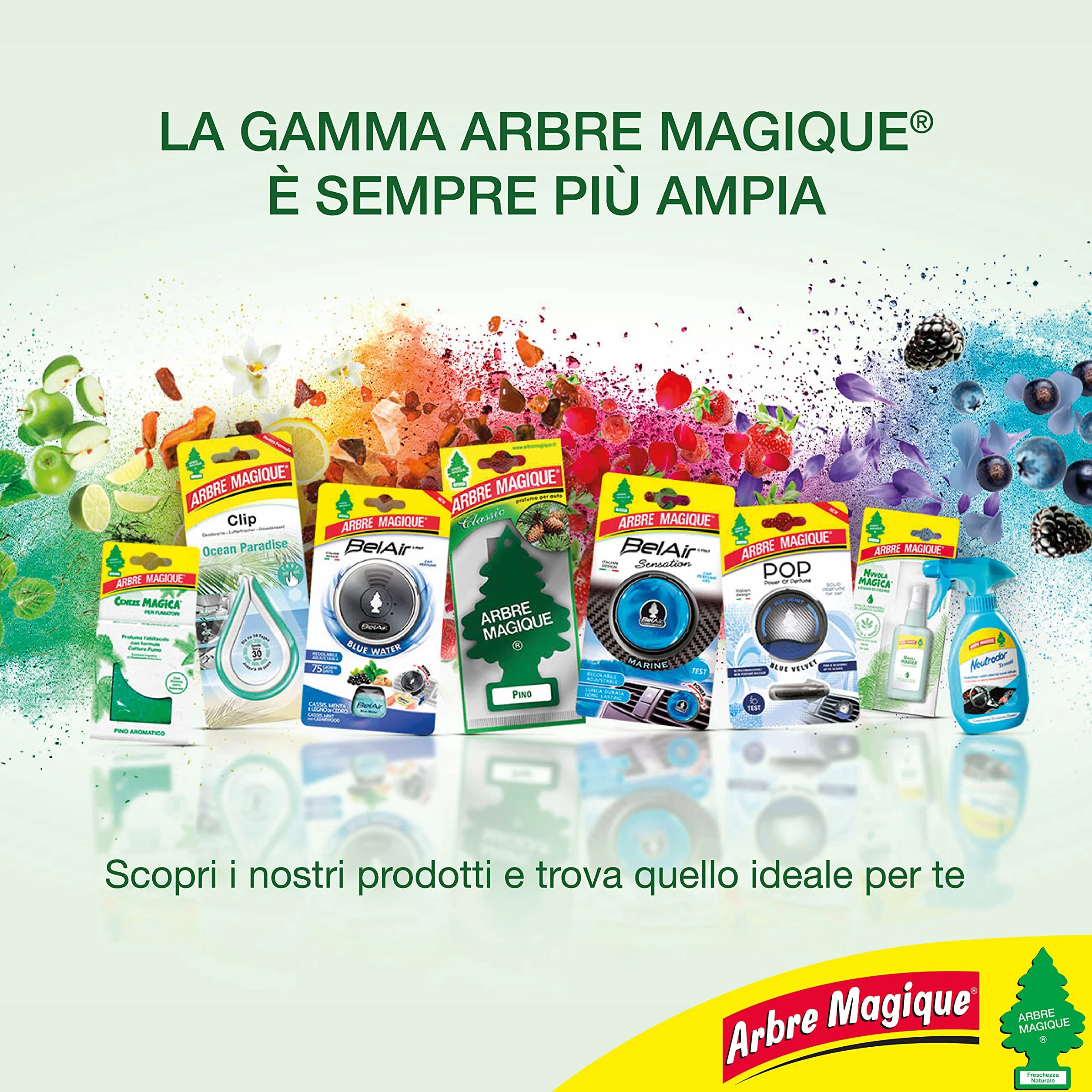 Arbre Magico Profumatore per Auto Vaniglia Bipack 2x9,5g