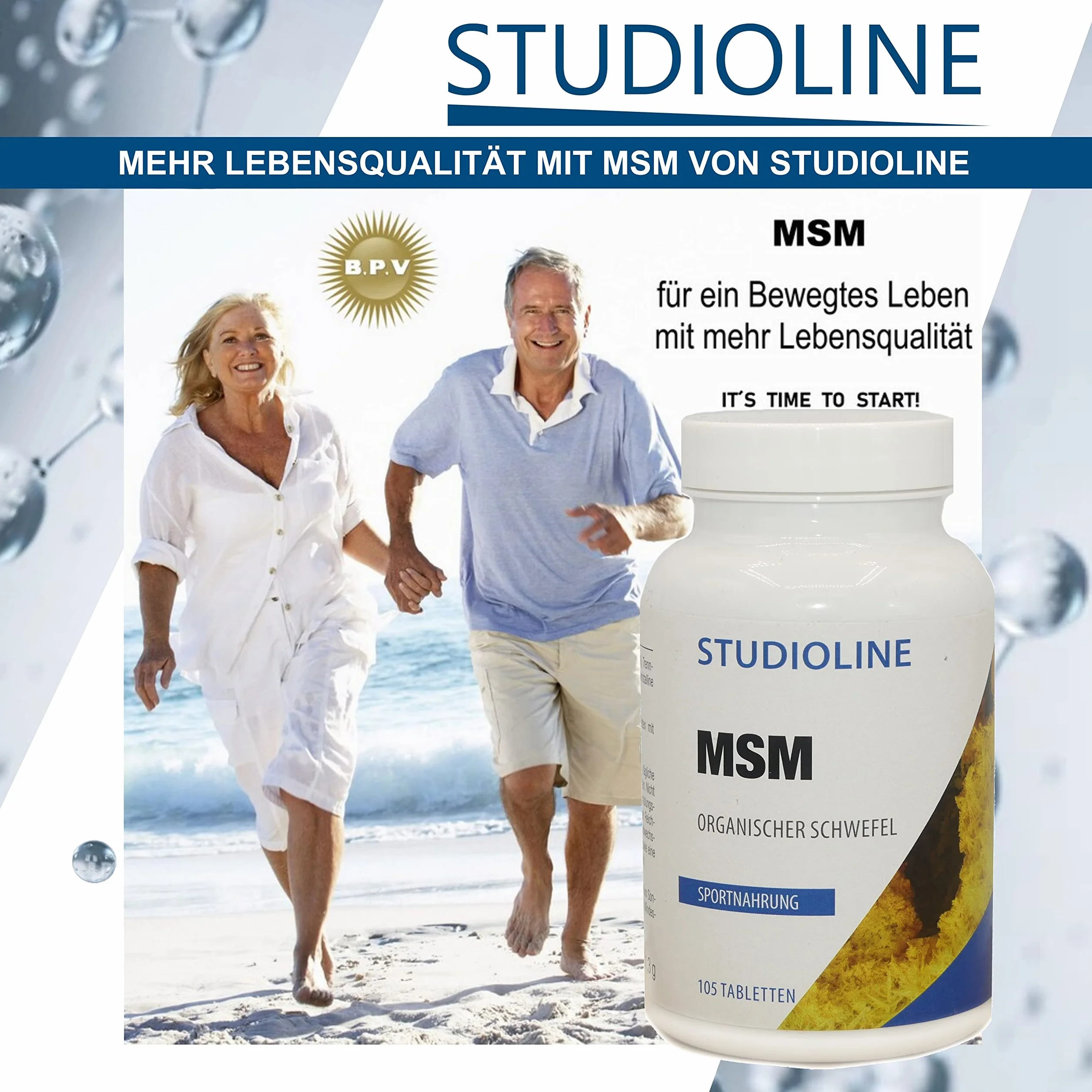 Compresse MSM 105 capsule 5000 mg Zolfo organico Metilsulfonilmetano