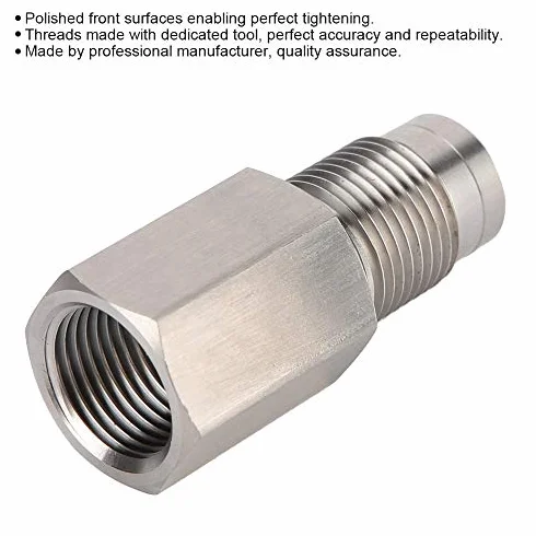 Sonda Lambda M18x1.5 Estensione Sensore Ossigeno Adattatore Distanziatore in Acciaio Inossidabile