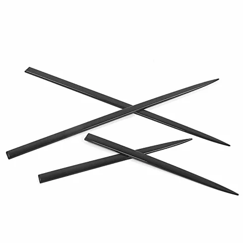 Modifica automatica della protezione della porta nera luminosa 4PCS