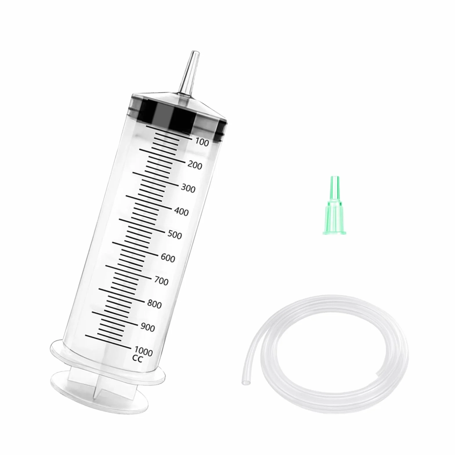 Siringa Grande, Siringa di Aspirazione dell'olio da 1000 ml con tubo, Pompa Aspira Olio Motore, pompa di aspirazione per olio del cambio, liquido dei freni, refrigerante, adatta per auto e moto