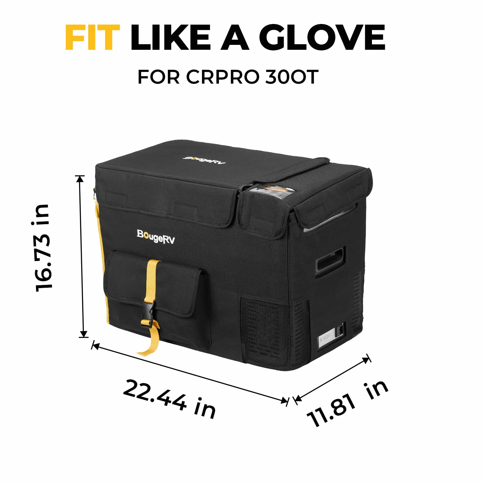 BougeRV CRPRO 30 copertura protettiva 12V 600D borsa da trasporto per CRPRO 29L cool box