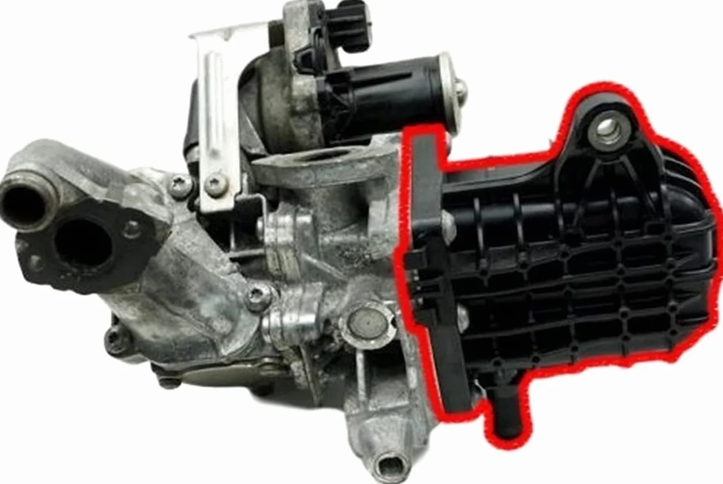 Raffreddatore EGR 2.0HDI 9807593080 9801705280 1861749 2267338 DS7Q9D475DA DS7Q9D475DB DSZQ9D475DA 717720158 Elemento refrigerante Gas di Scarico per C4 C5 Mondeo