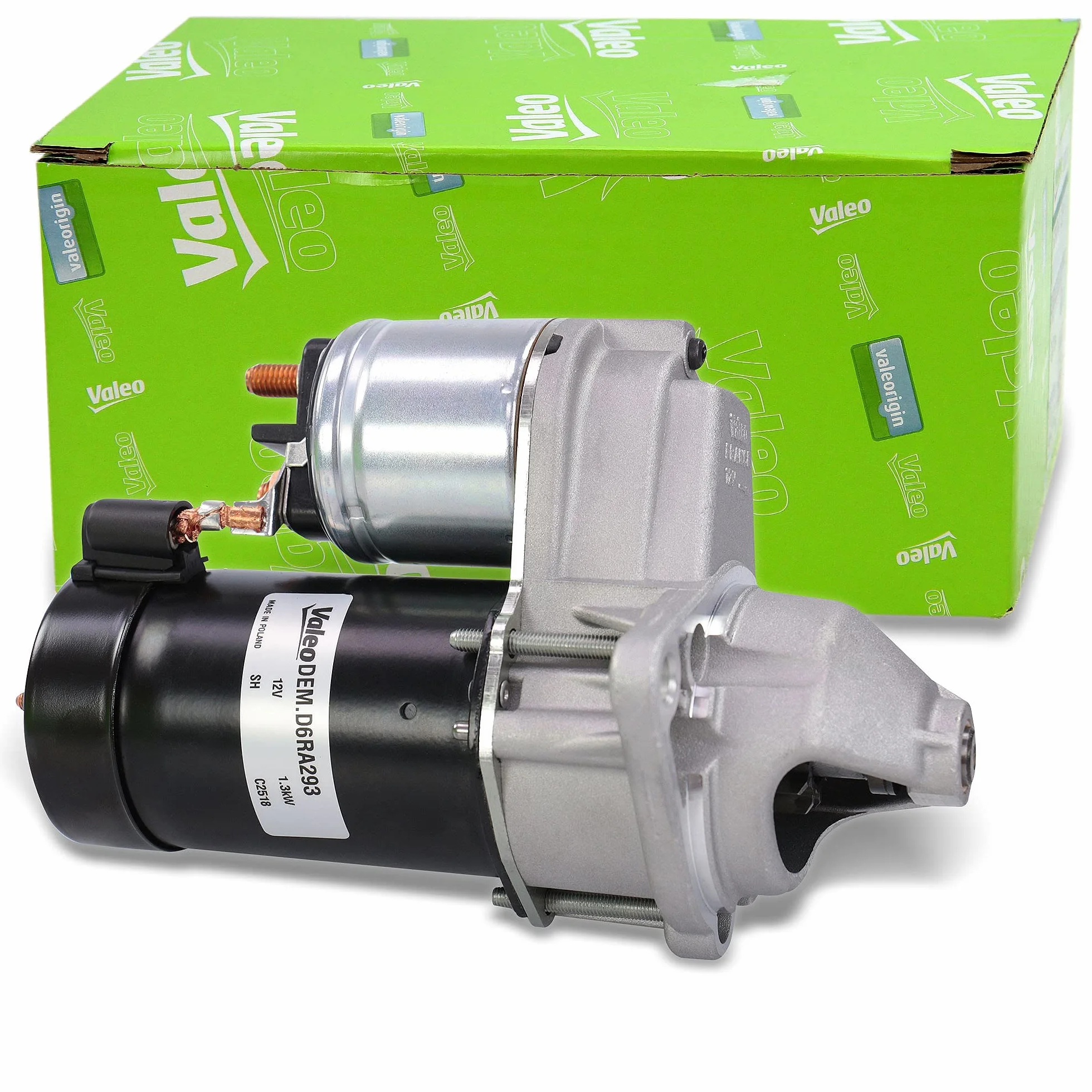 VALEO 438183 Motorino d'avviamento Potenza nominale: 1,3 kW Stop & Start: NO N° denti: 9/10 denti Voltaggio: 12 V Direzione di rotazione: CLOCKWISE