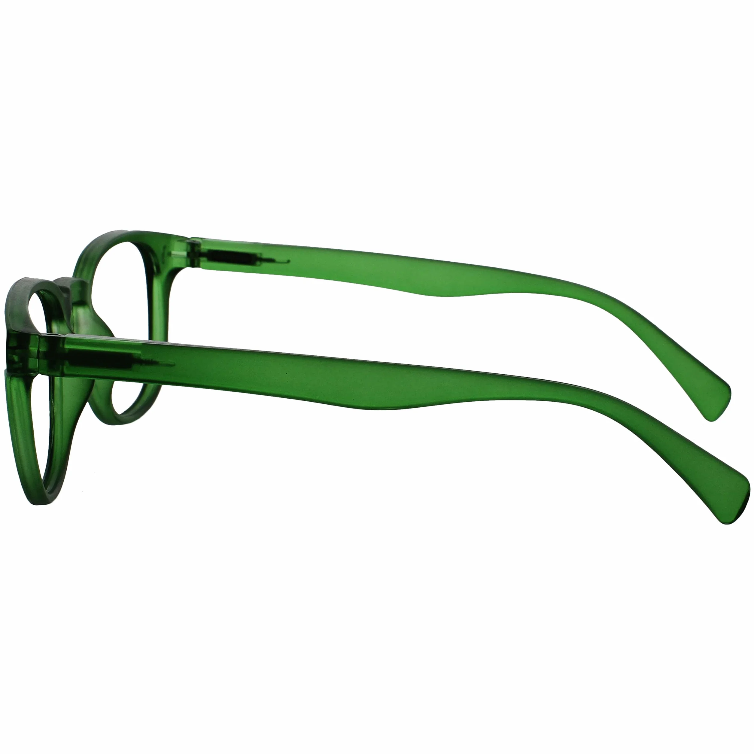 OPULIZE Pop 3 Pacco Retrò Giro Liscio Opaco Pink Porpora Verde Uomo Donna Occhiali Da Lettura Cerniere Molla RRR2-456 +1,50