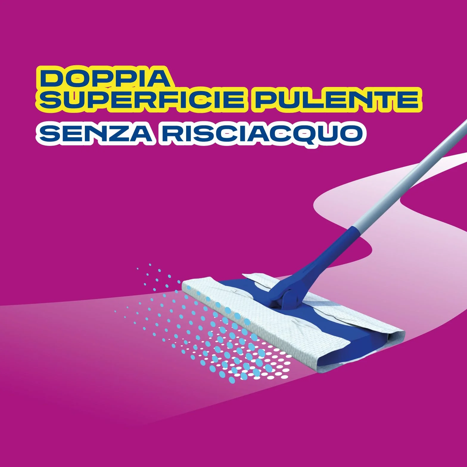Brawn Pavimenti Panni Lavapavimenti Effetto Igienizzante oli Essenziali Eucalipto Vaniglia Doppia Superficie Pulente Senza Risciacquo 12 panni