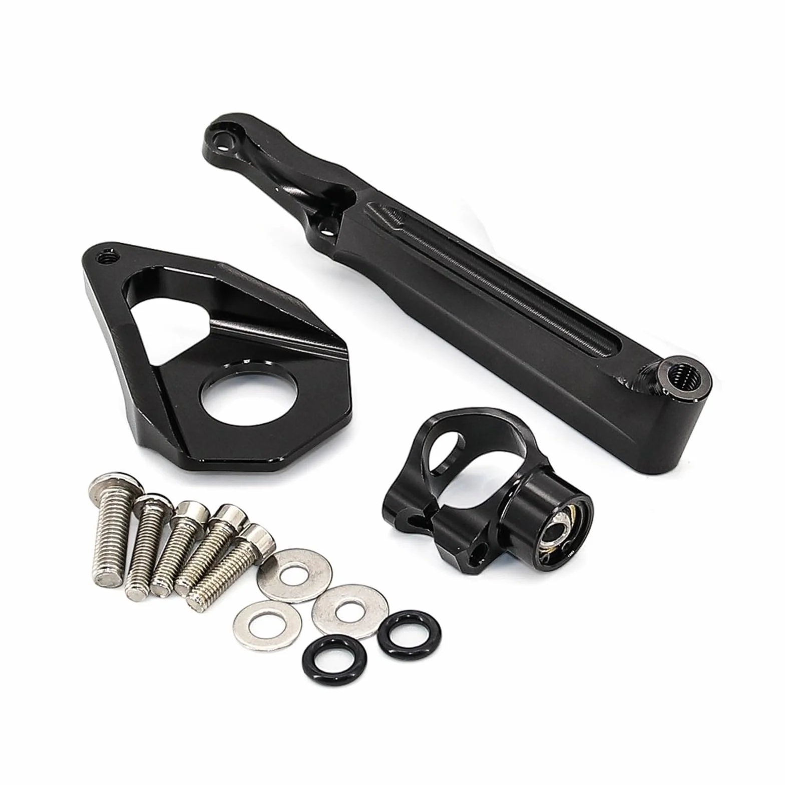 Ammortizzatore Sterzo Per CBR600RR Per CBR 600RR Per CBR 600 Per RR 2005 2006 Stabilizzatore Moto Ammortizzatore Sterzo Staffa Kit Montaggio Kit Supporto Ammortizzatore(Installation kit A)