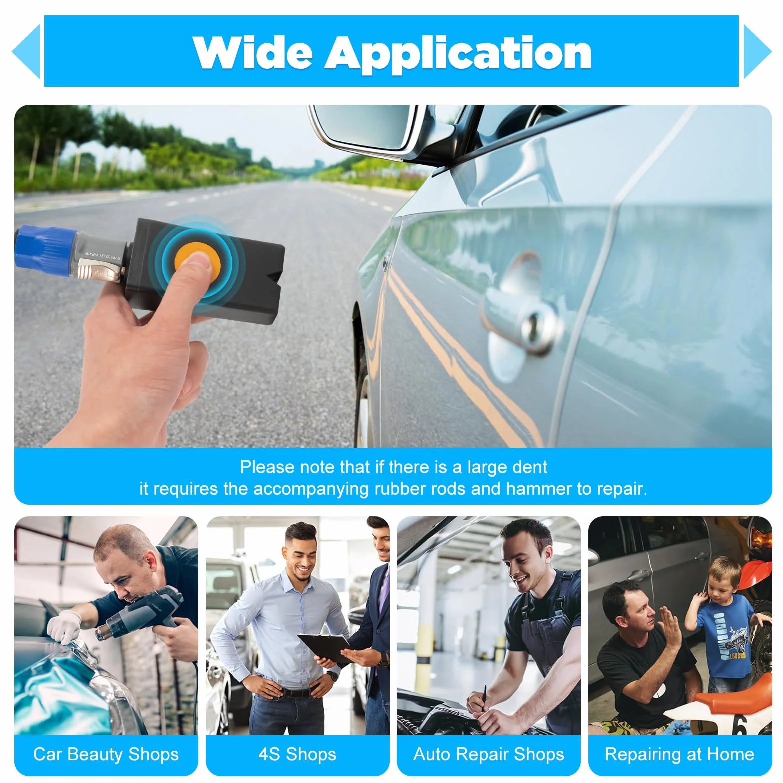 Dispositivo di Riscaldamento a Induzione per Riparazione di Ammaccature Auto PDR Riscaldamento a Induzione 1380W Hot Box Strumento di Riparazione per Ammaccature Senza Vernice Auto Strumento di