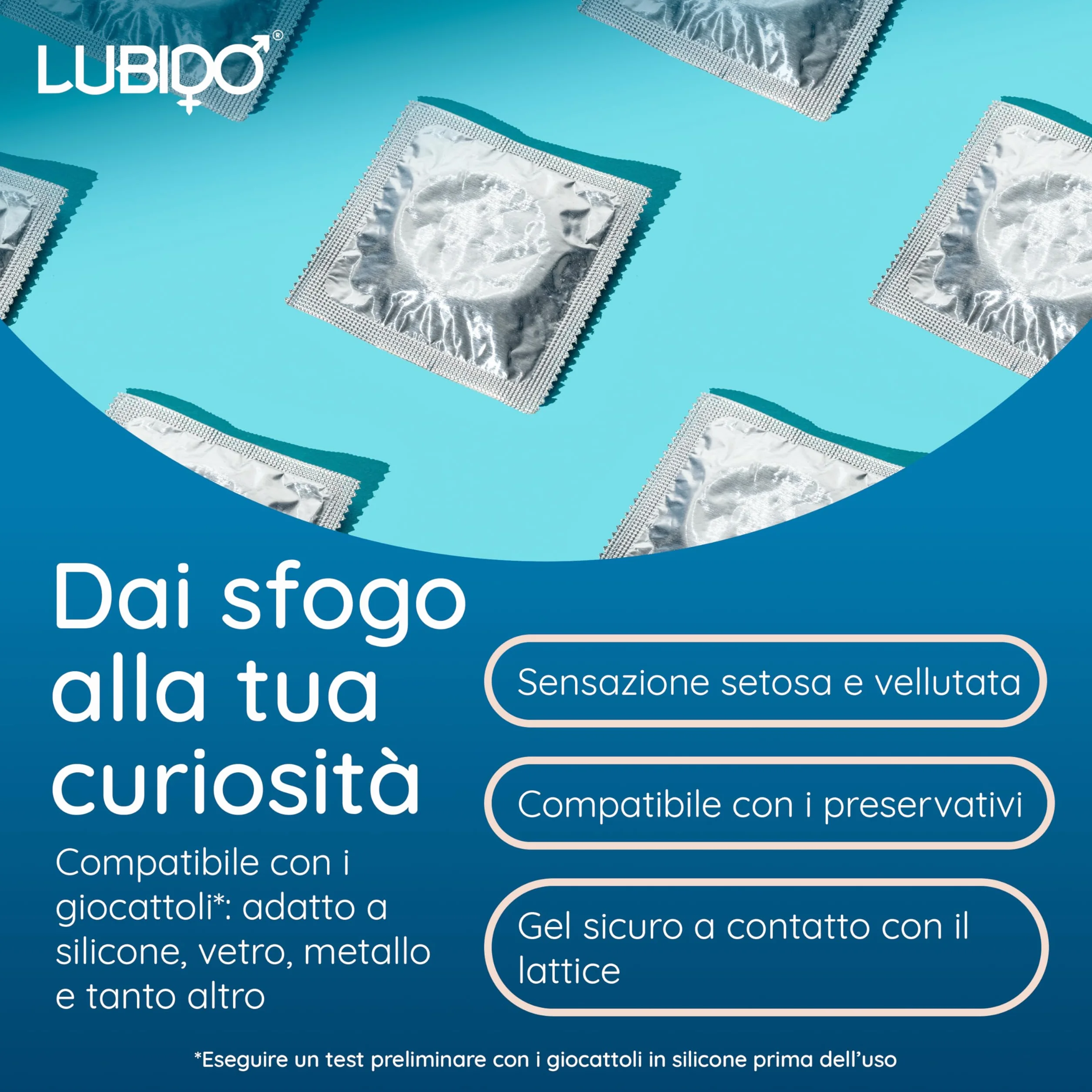 Lubido Original Gel lubrificante intimo a base d'acqua 250 ml