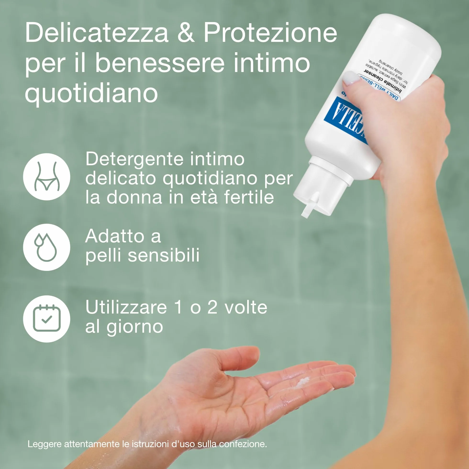 Saugella Dermoliquido Detergente Intimo Quotidiano pH 3.5 Antiodore 750 ml