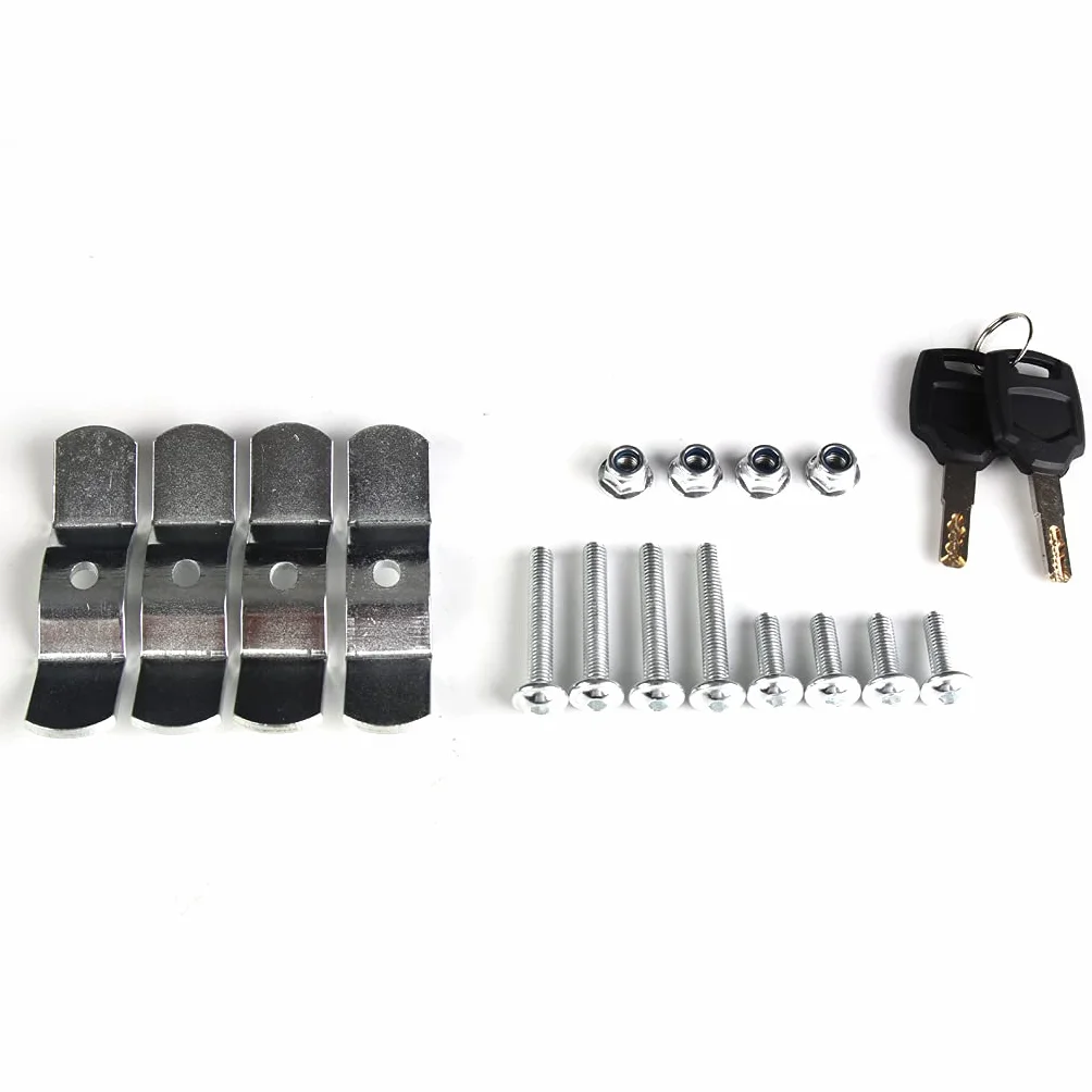 BigKing 45L Bauletto Posteriore Moto, Alluminio Baule da Moto Viaggiare Scatola di Coda con Blocco di Sicurezza per Conservazione Casco Bagagli Grandi, Impermeabile Motorbike Top Box Motociclo Topcase