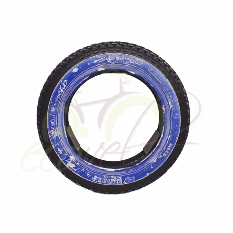 KIT 2 GOMME 3.00-10 COMPATIBILI CON VESPA 50 SPECIAL VESPA PK 50-50 XL VESPA 125 PRIMAVERA + CAMERE PNEUMATICI FASCIA BIANCA