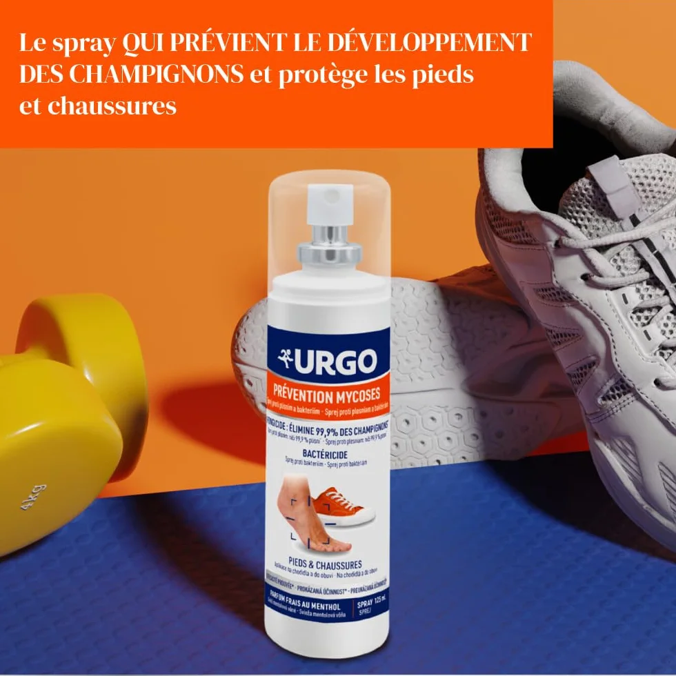 Urgo Spray Prevenzione Micosi Piedi e Scarpe 125 ml
