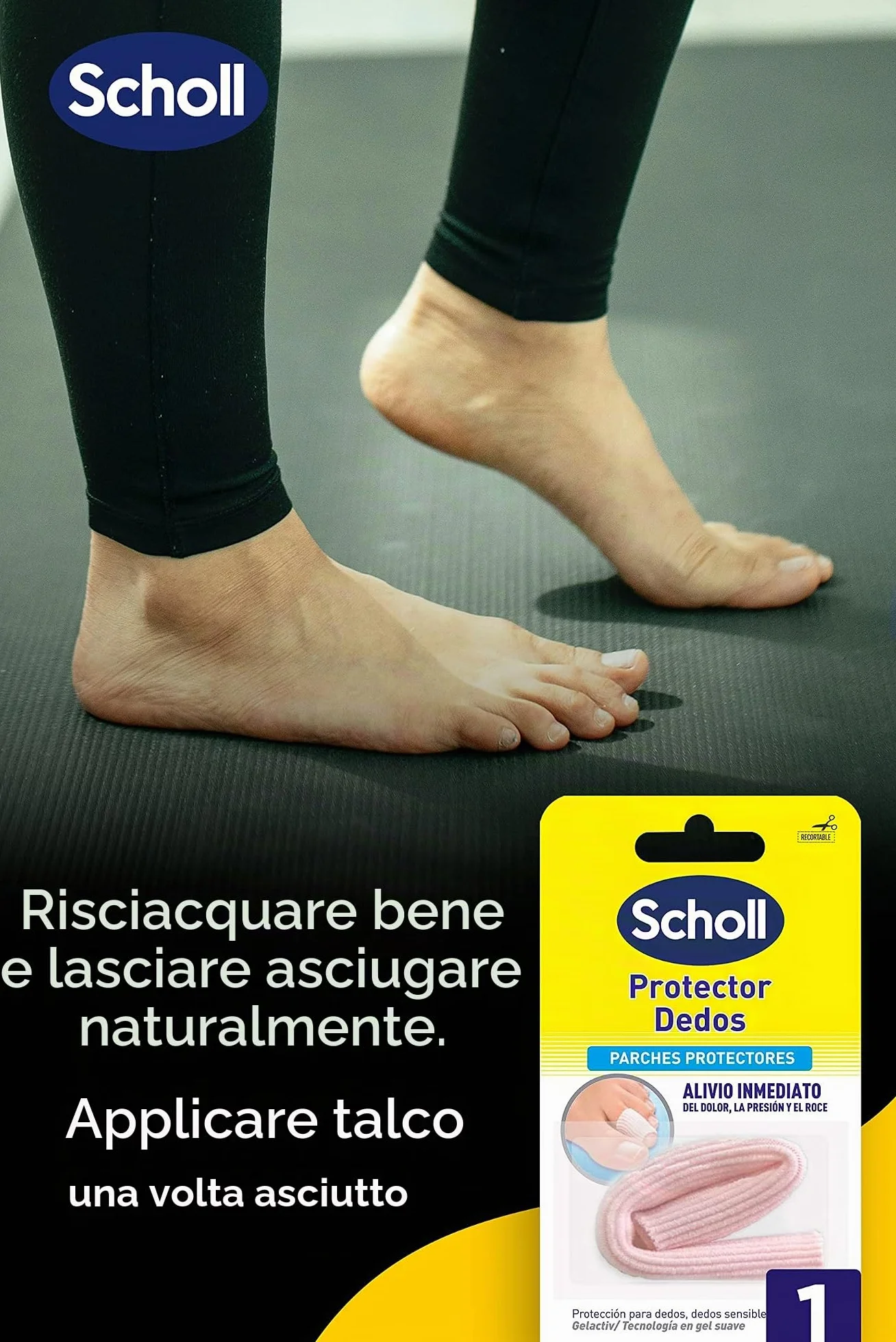 Scholl Protector Dedos Gel 1 Tubo