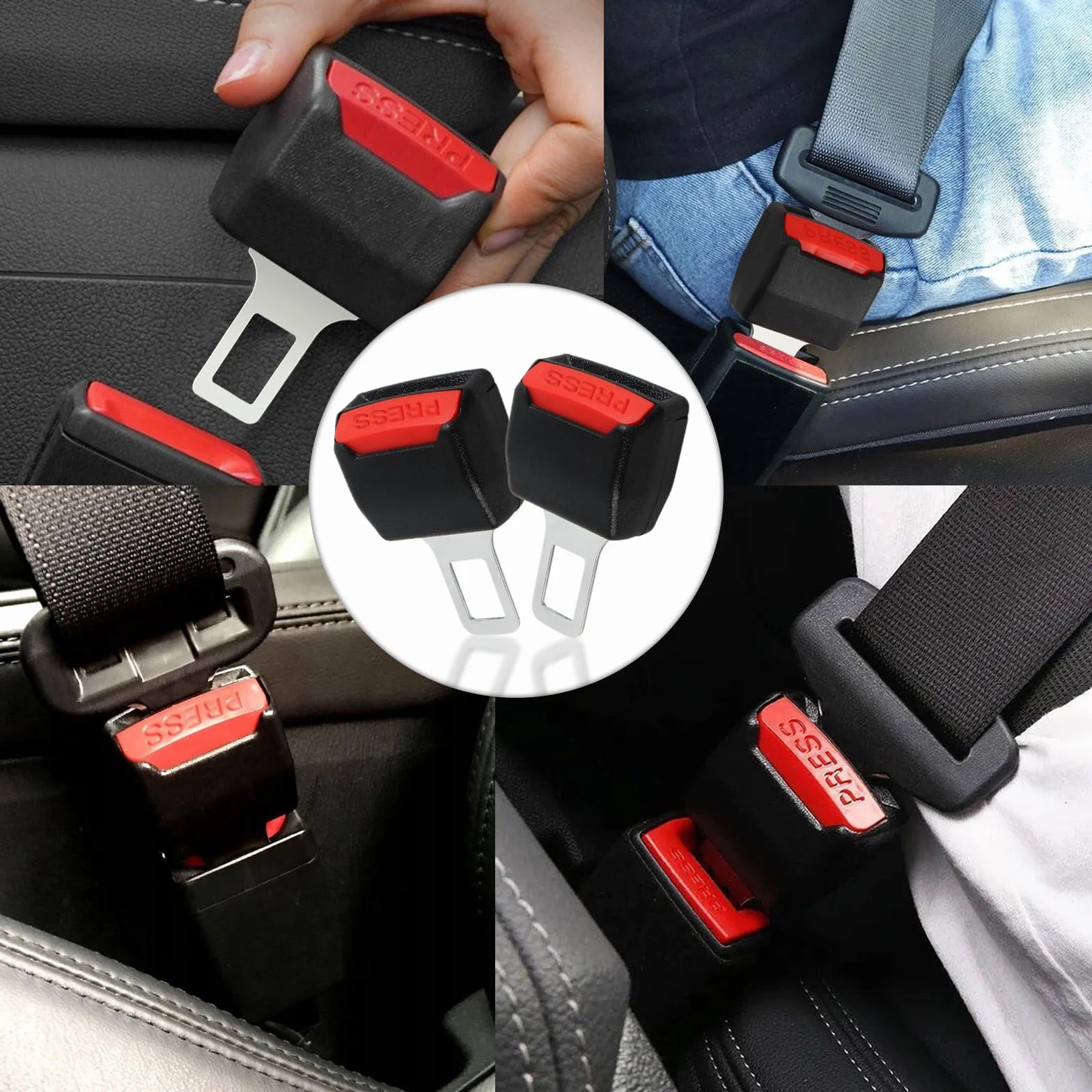 2 pezzi accessori per auto 3,43 IN/8,7 cm, accessori auto universali, ricambi auto adatti per la maggior parte dei veicoli