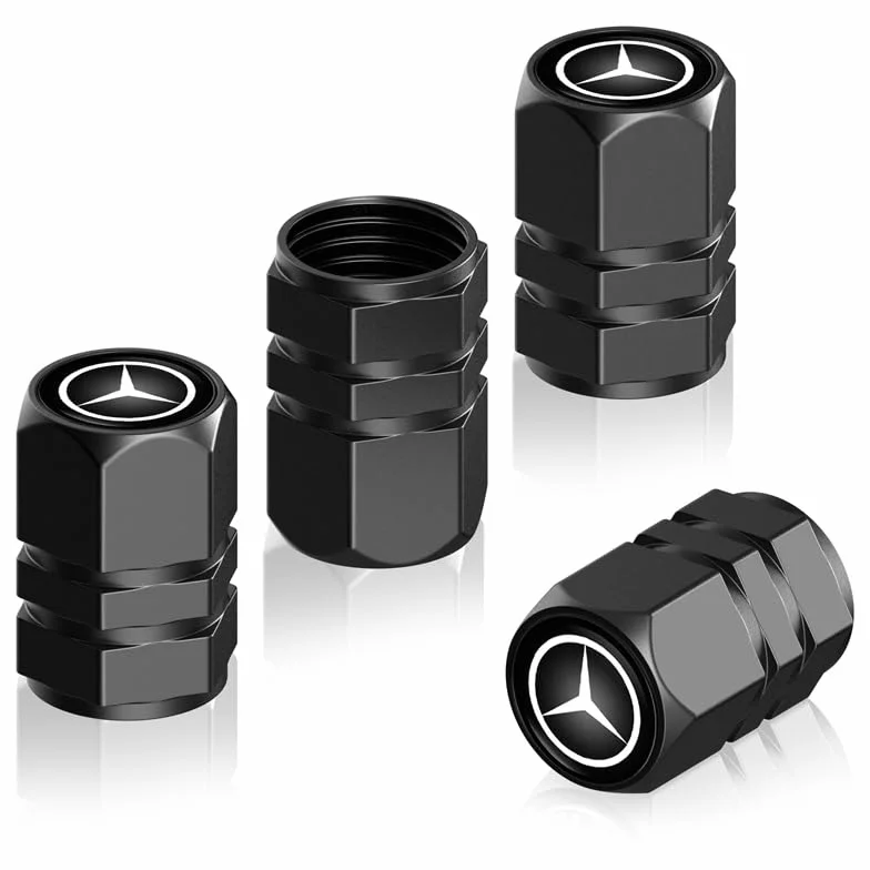 Tappi valvole pneumatici Mercedes Benz CESM CLK GLK GL AB AMG GLS GLE AMG Series, accessori auto