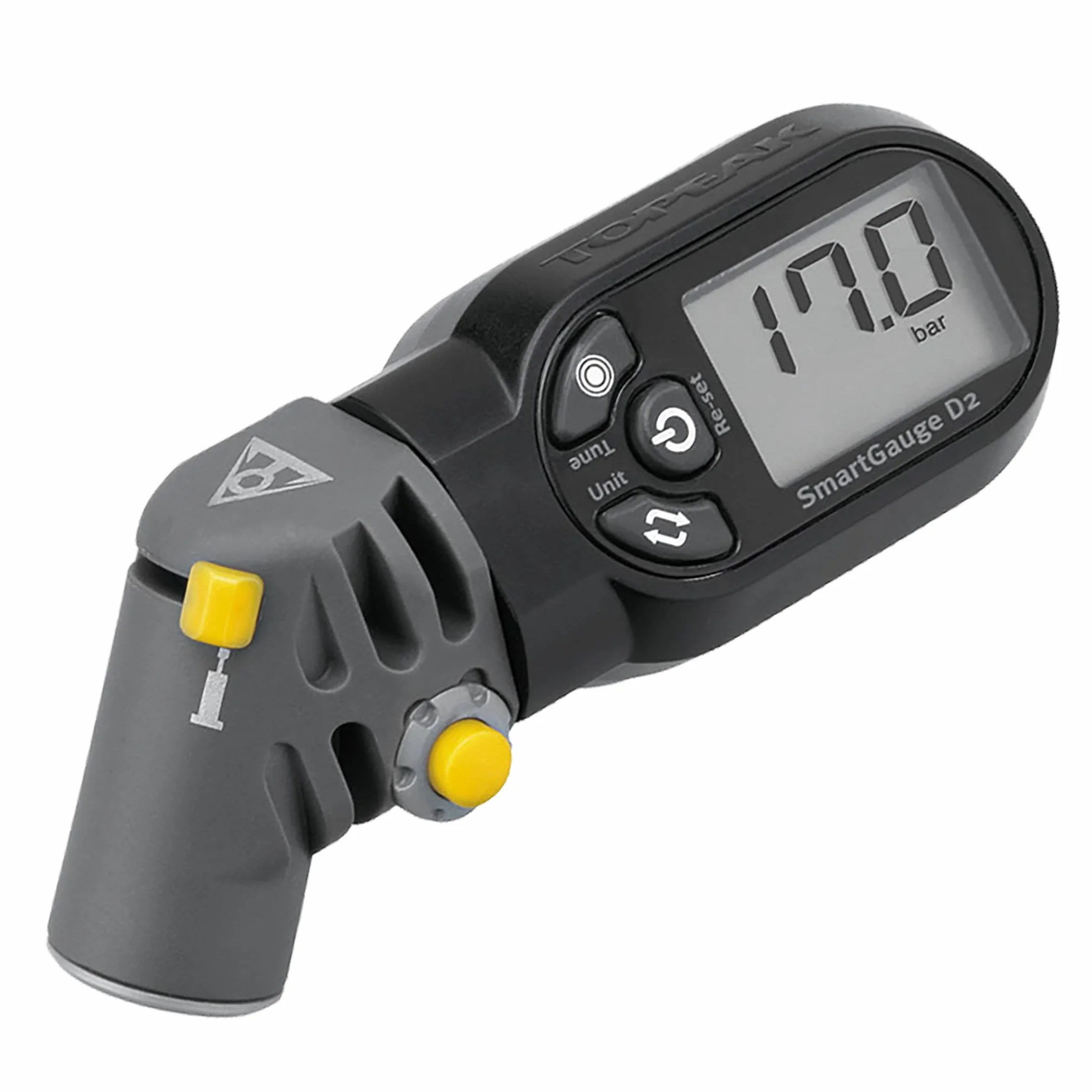 Topeak Smart Gauge D2 Professional Air Pressure Gauge Black TSG-02