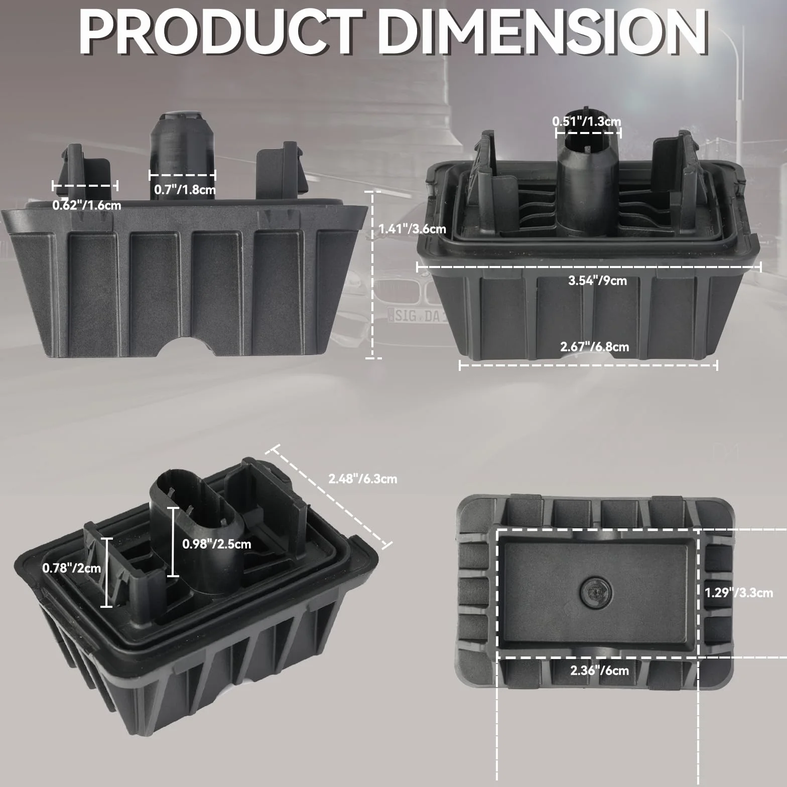 Set di 4 cavalletti anteriori e posteriori per BMW Serie 3 E92 328i 335i 550i 525i 528i 535i 545i
