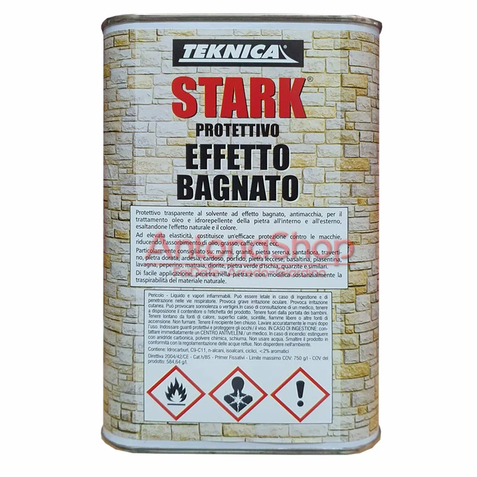 STARK protettivo effetto bagnato per pietra graniti cotto 750ML