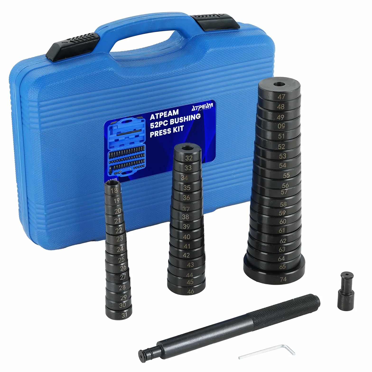 ATPEAM Kit 52 Pezzi Estrattore Cuscinetti Universale Montaggio Smontaggio